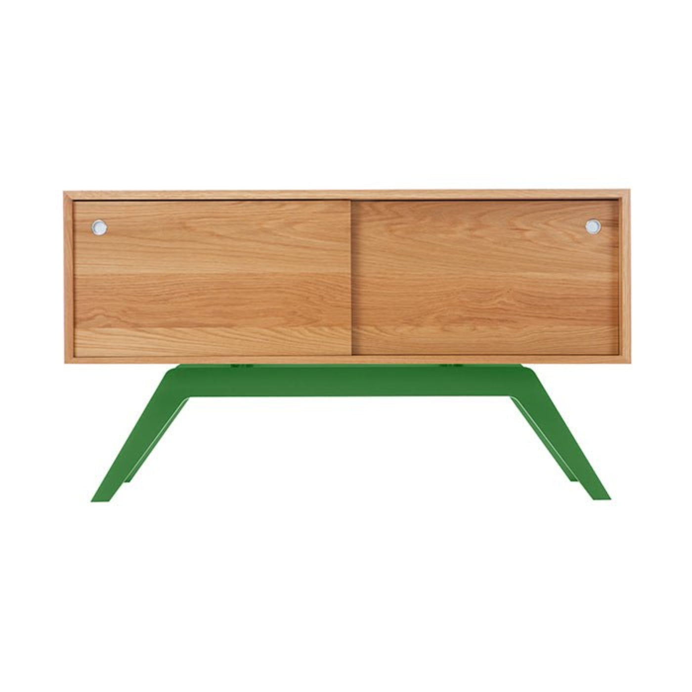 Eastvold Furniture Elko Credenza - Small - White Oak - ELKO_CRED_WHITEOAK_BLACK