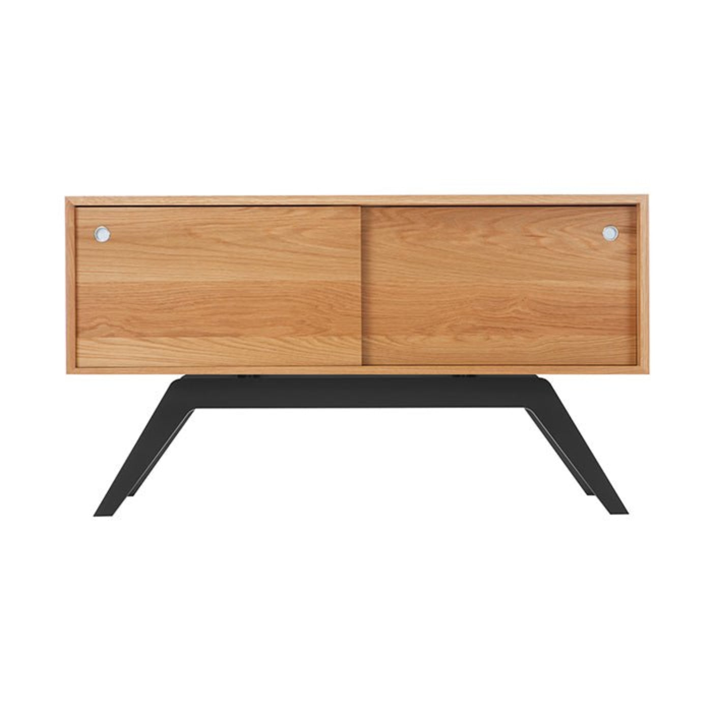 Eastvold Furniture Elko Credenza - Small - White Oak - ELKO_CRED_WHITEOAK_BLACK