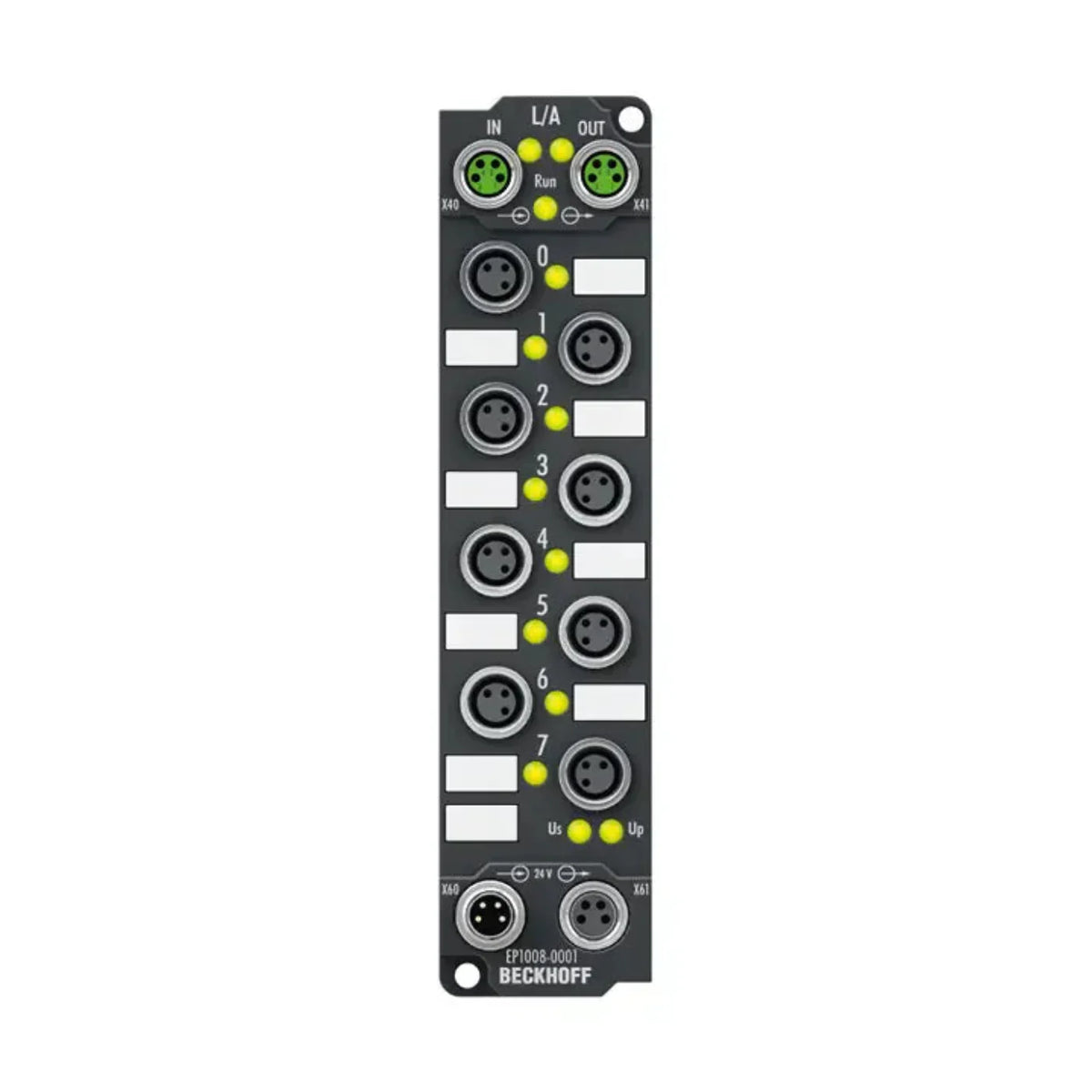 Beckhoff EtherCAT Box, 8-Channel Digital Input - EP1008-0001