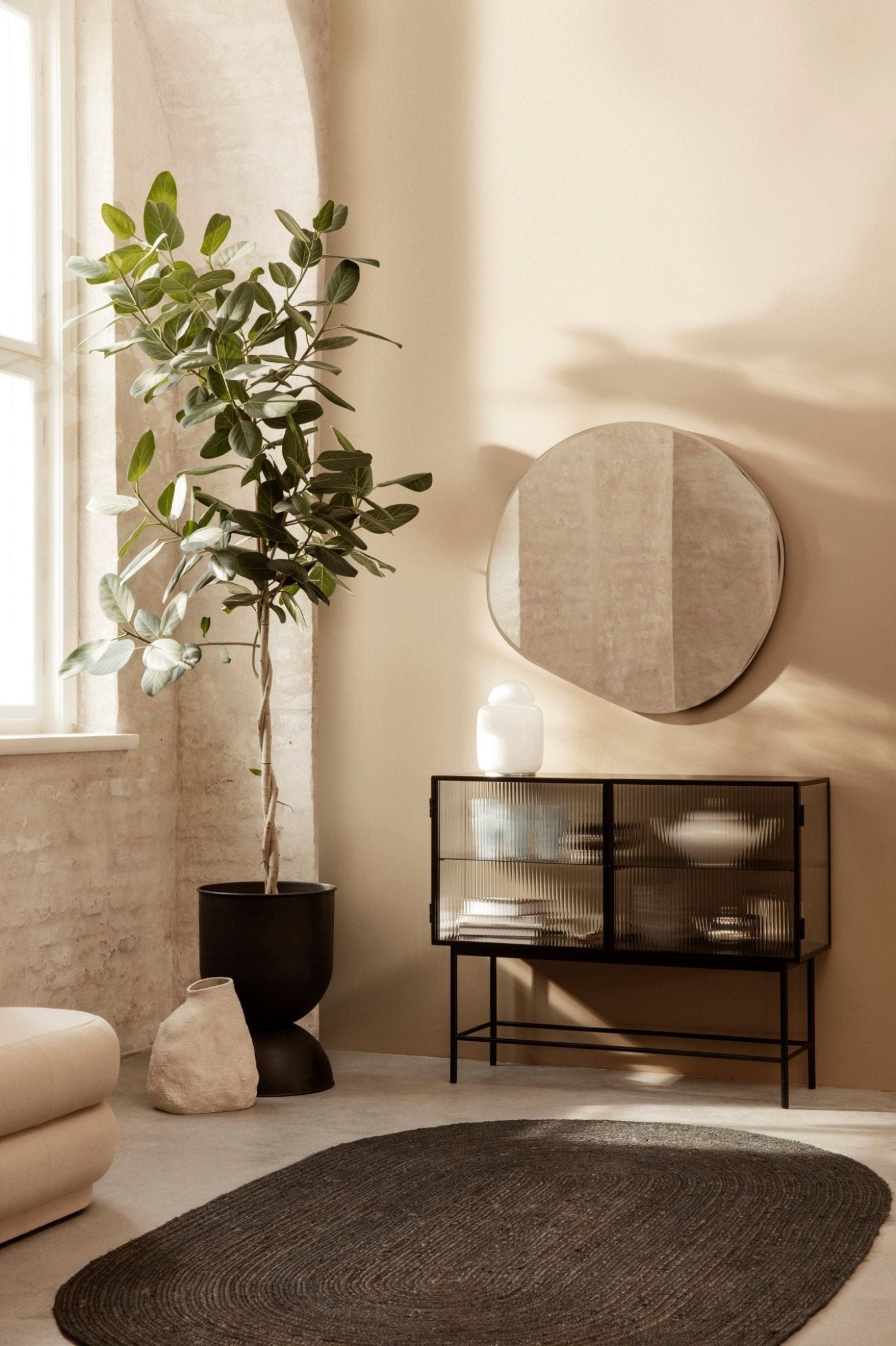 Ferm Living Eternal Oval Jute Rug -  1104263334