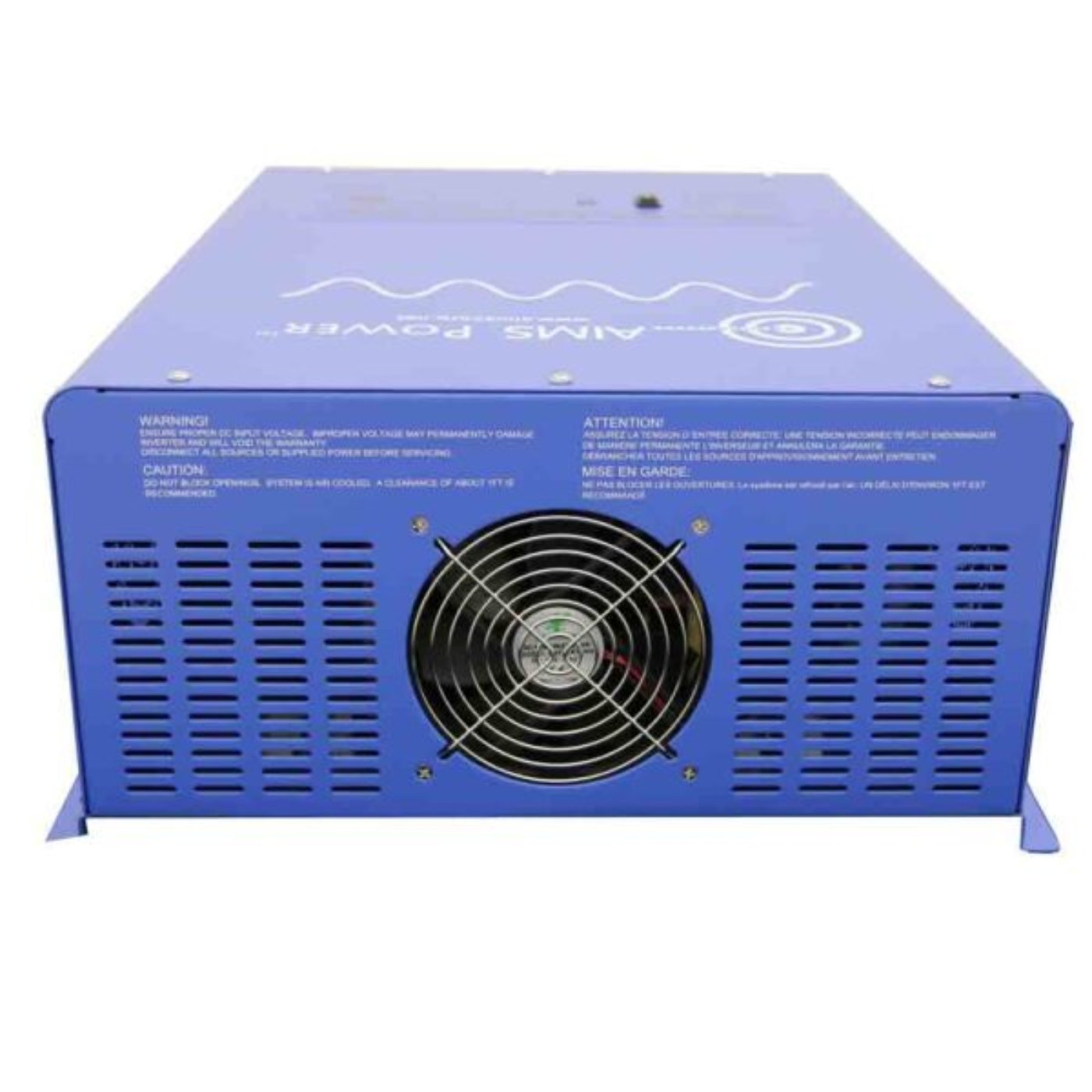 Aims Power 6000 Watt Pure Sine Inverter Charger Split Phase & 24V Lithium Battery Off Grid/Back Up Kit