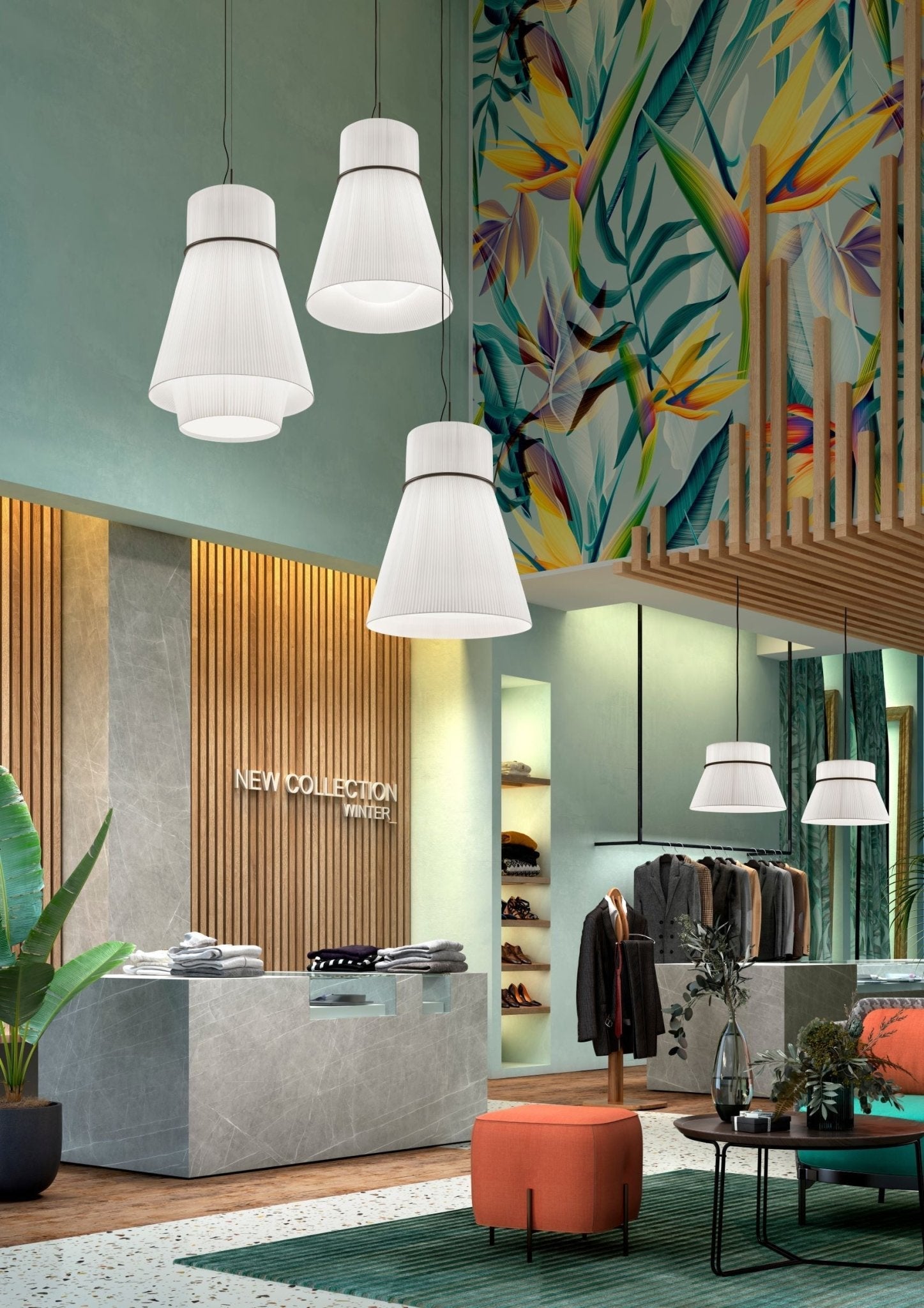 Bover Folie S/70 Pendant Light - 20603202183U