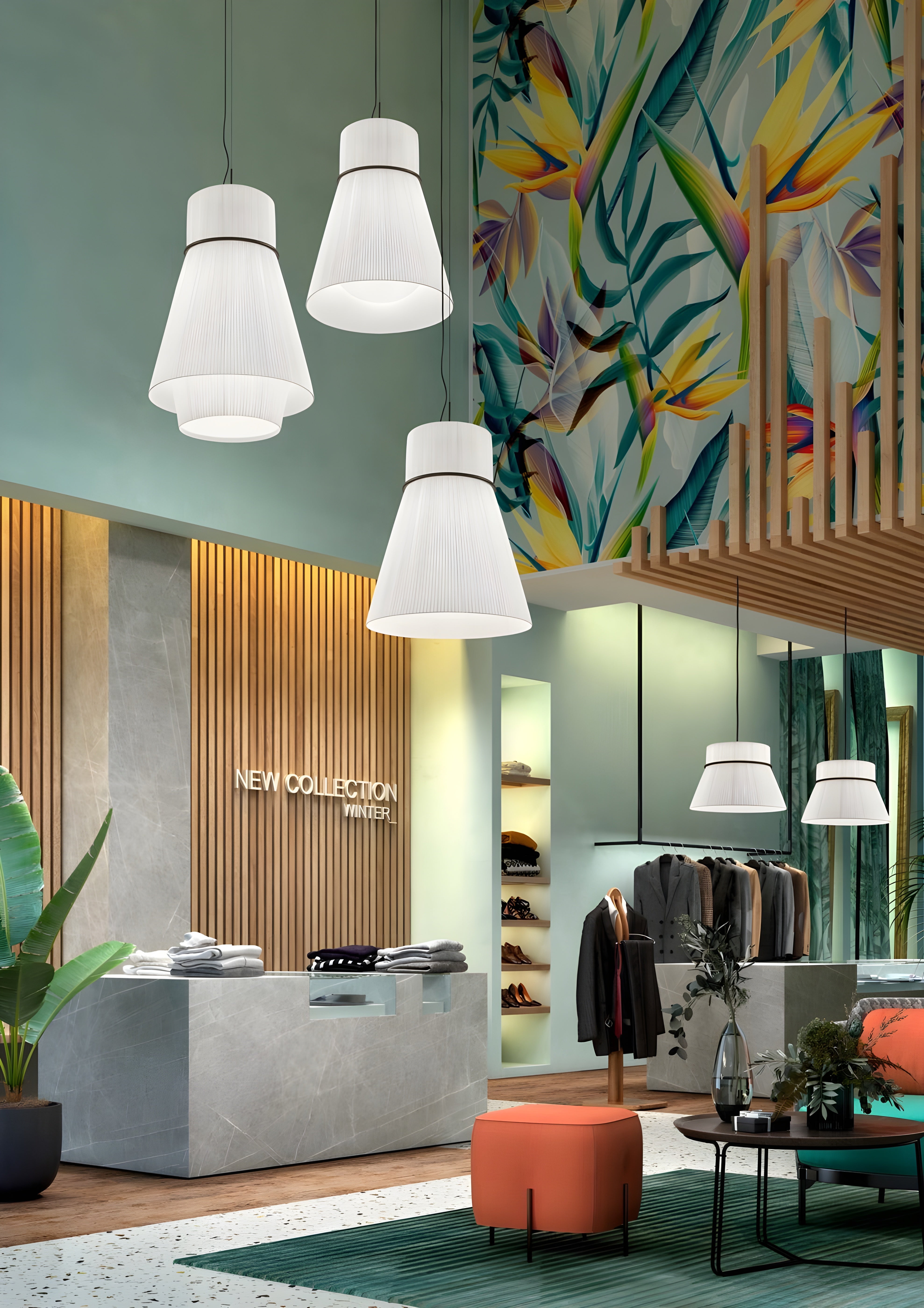 Bover Folie S/70.2 Pendant Light - 20602202183U