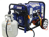 Ford-FG7750PBE 7,750W Dual Fuel Portable Generator with Switch & Go Technology - PowerGen USA - FG7750PBE