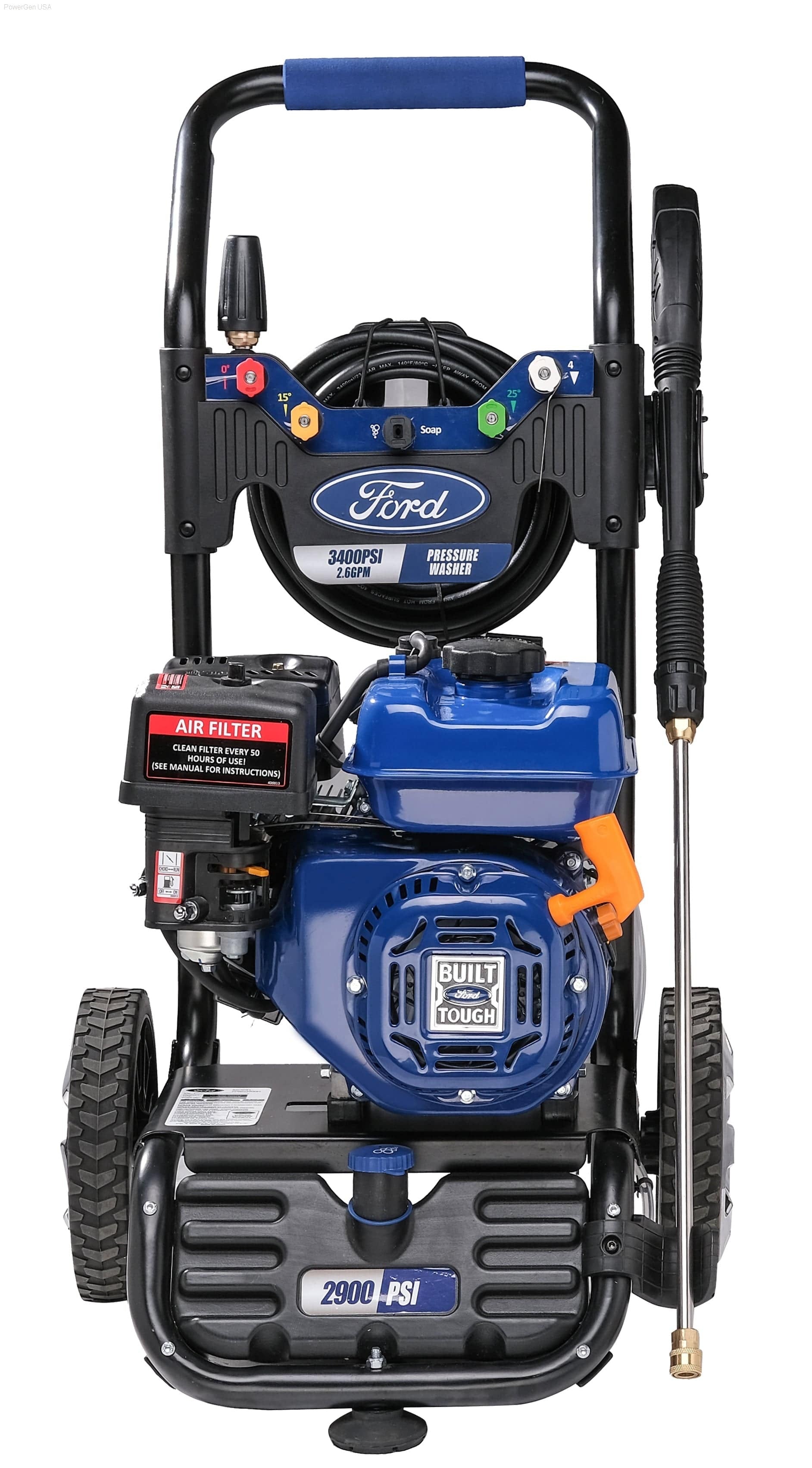 Ford-FPWG3400H-J 3400 PSI Gas-Powered Pressure Washer - PowerGen USA - FPWG3400H
