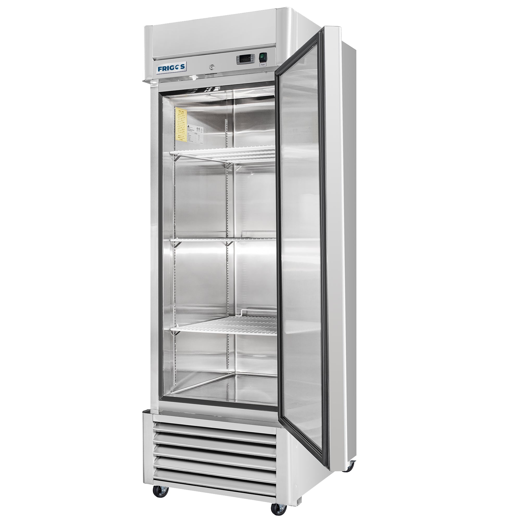 Frigos 27" Reach-In Refrigerator, Solid Single Door, 21 Cu Ft - FG-RF-1D