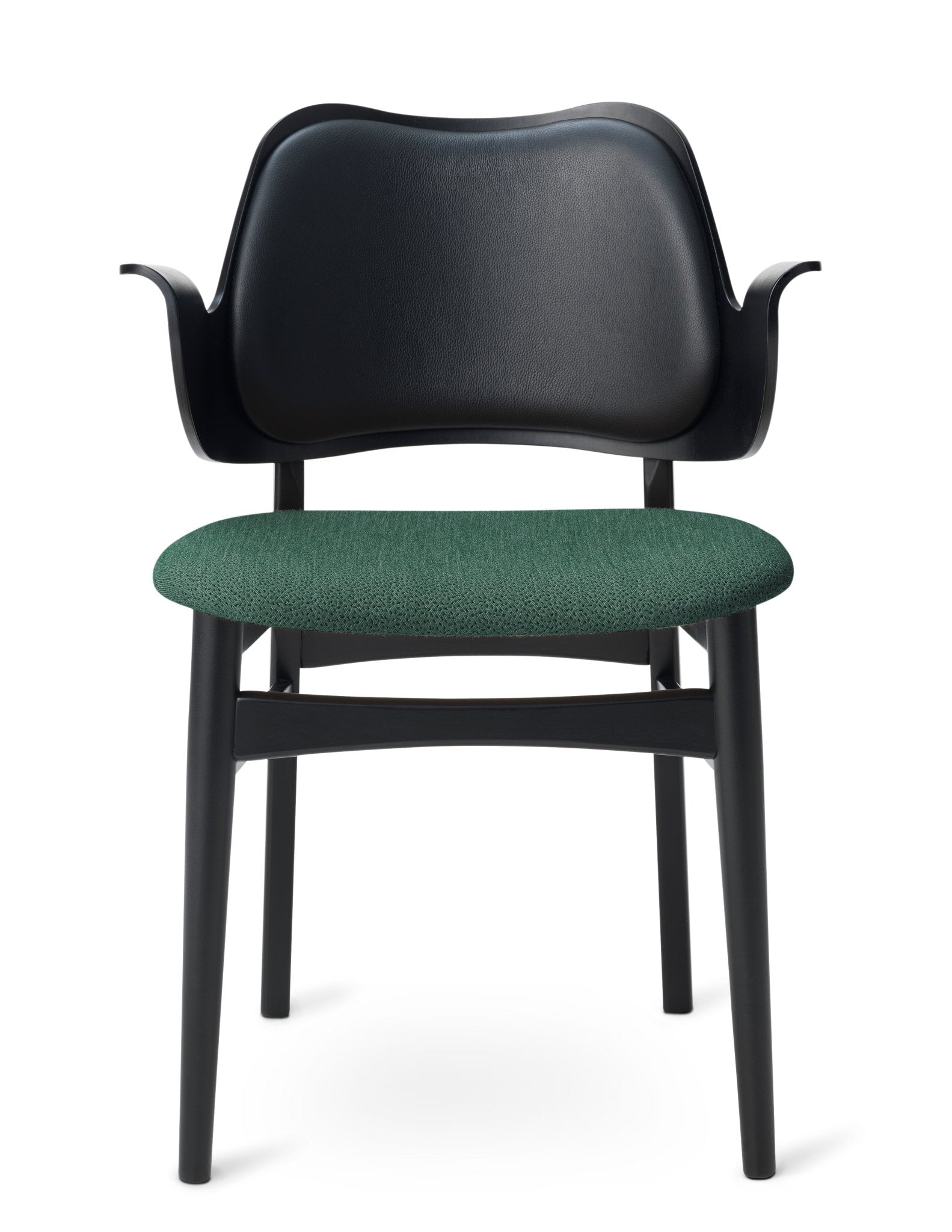 Warm Nordic Gesture Dining Chair - Upholstered Back and Seat - 2405089