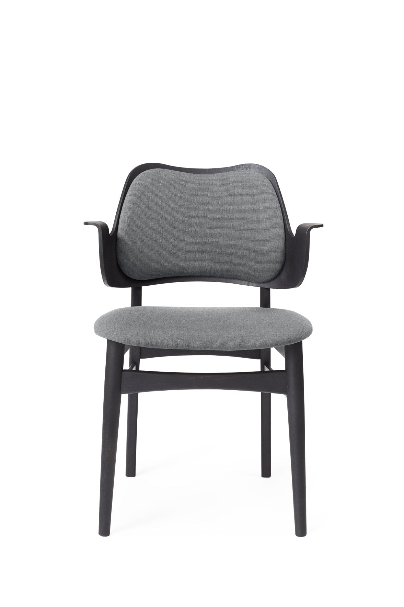 Warm Nordic Gesture Dining Chair - Upholstered Back and Seat - 2405089