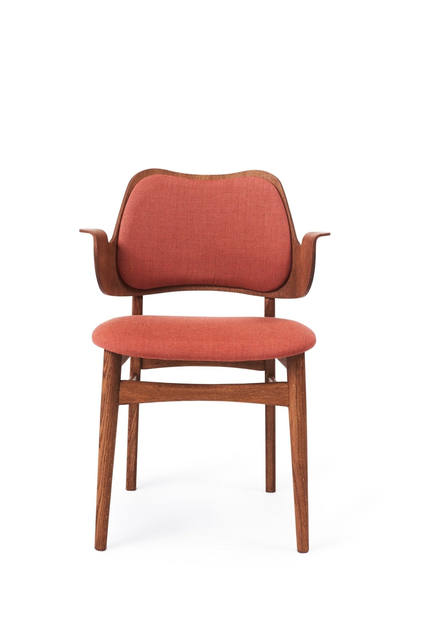 Warm Nordic Gesture Dining Chair - Upholstered Back and Seat - 2405089