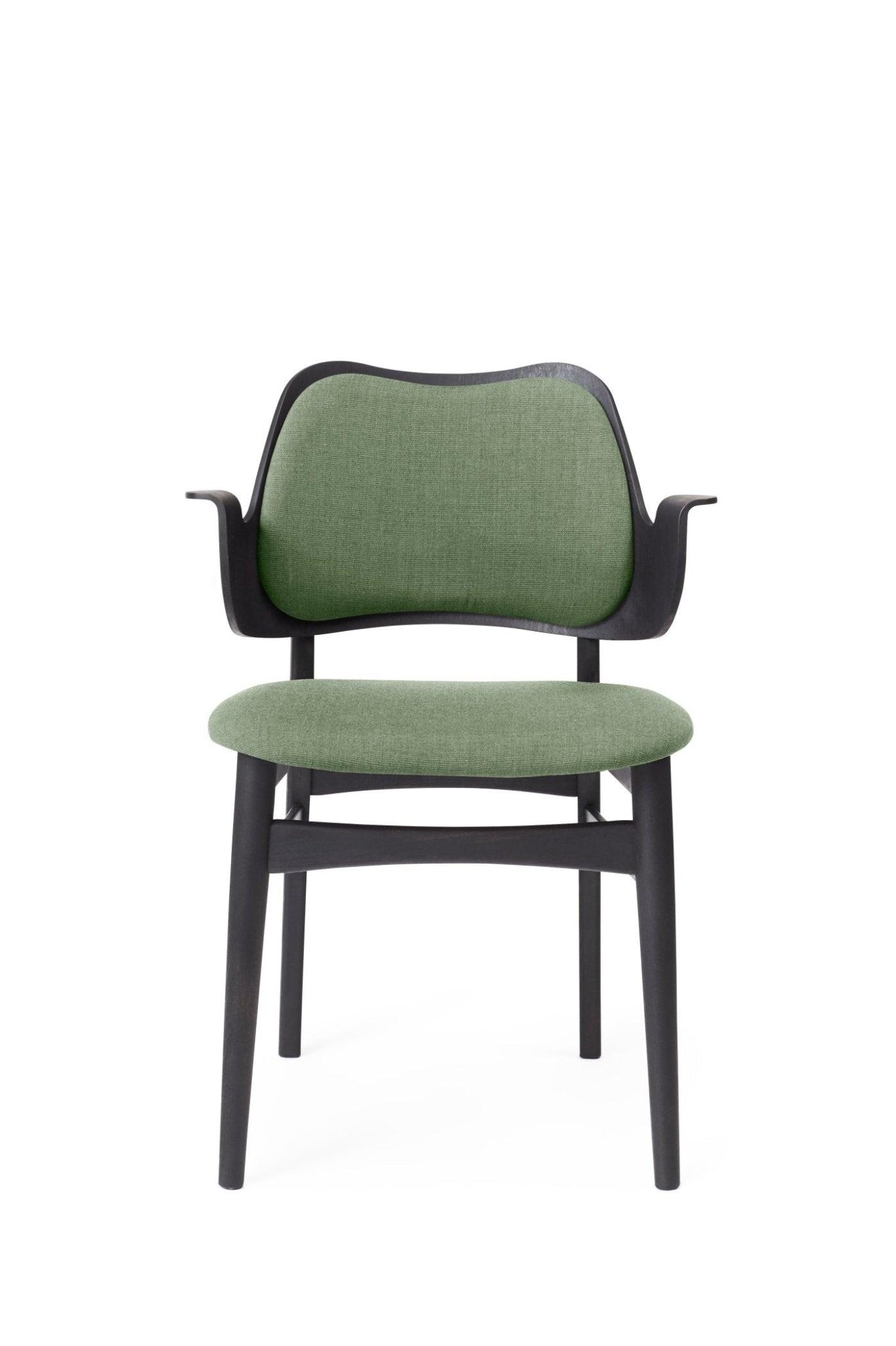 Warm Nordic Gesture Dining Chair - Upholstered Back and Seat - 2405089