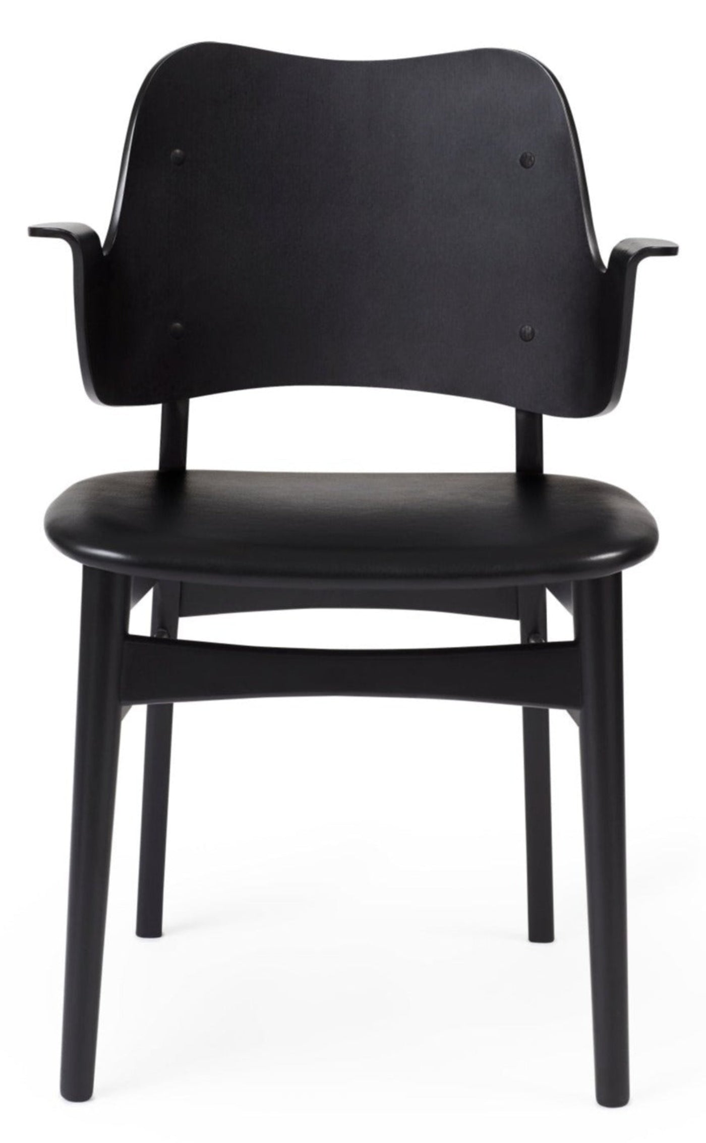Warm Nordic Gesture Dining Chair - Upholstered Seat - 2405026
