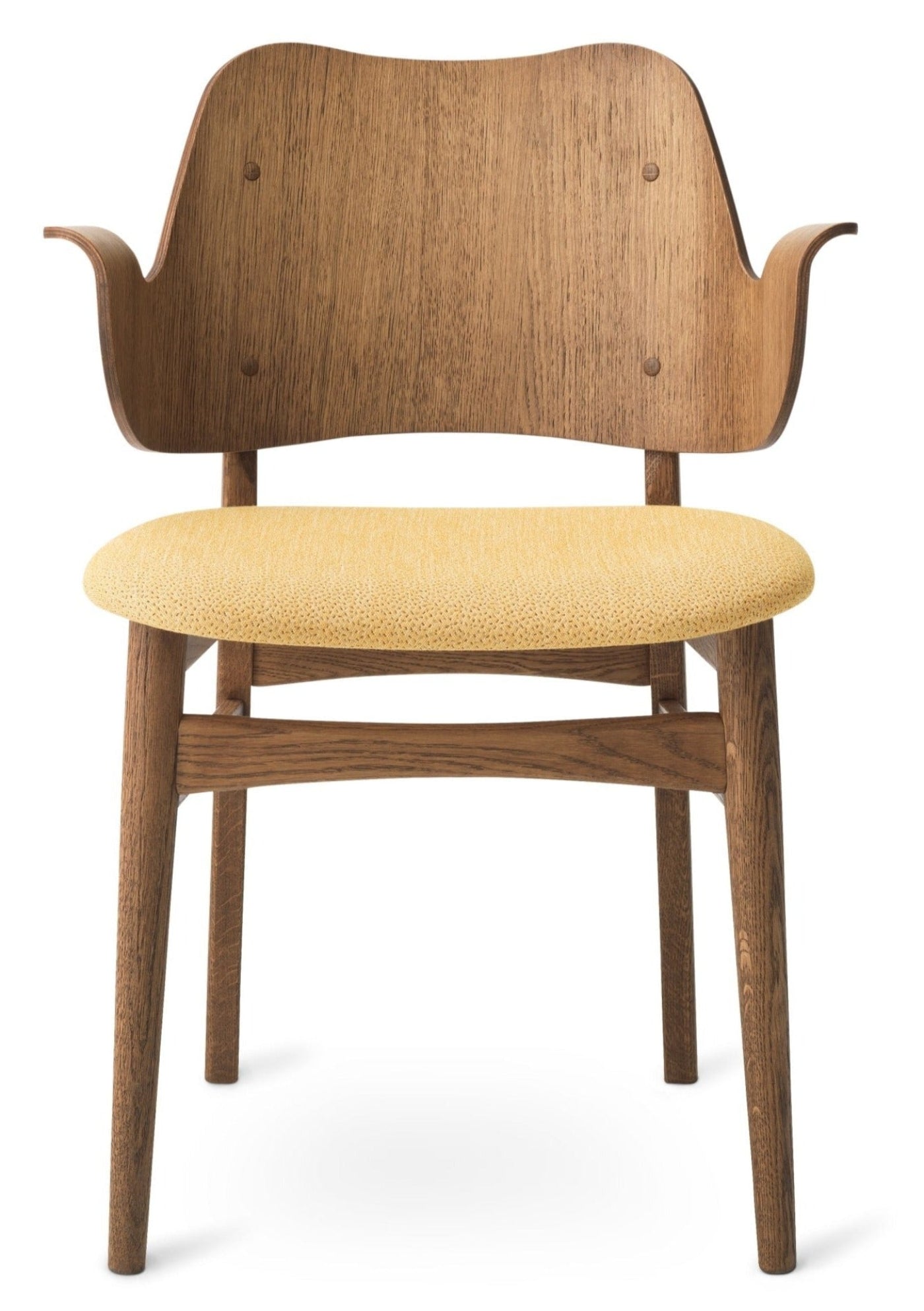 Warm Nordic Gesture Dining Chair - Upholstered Seat - 2405026