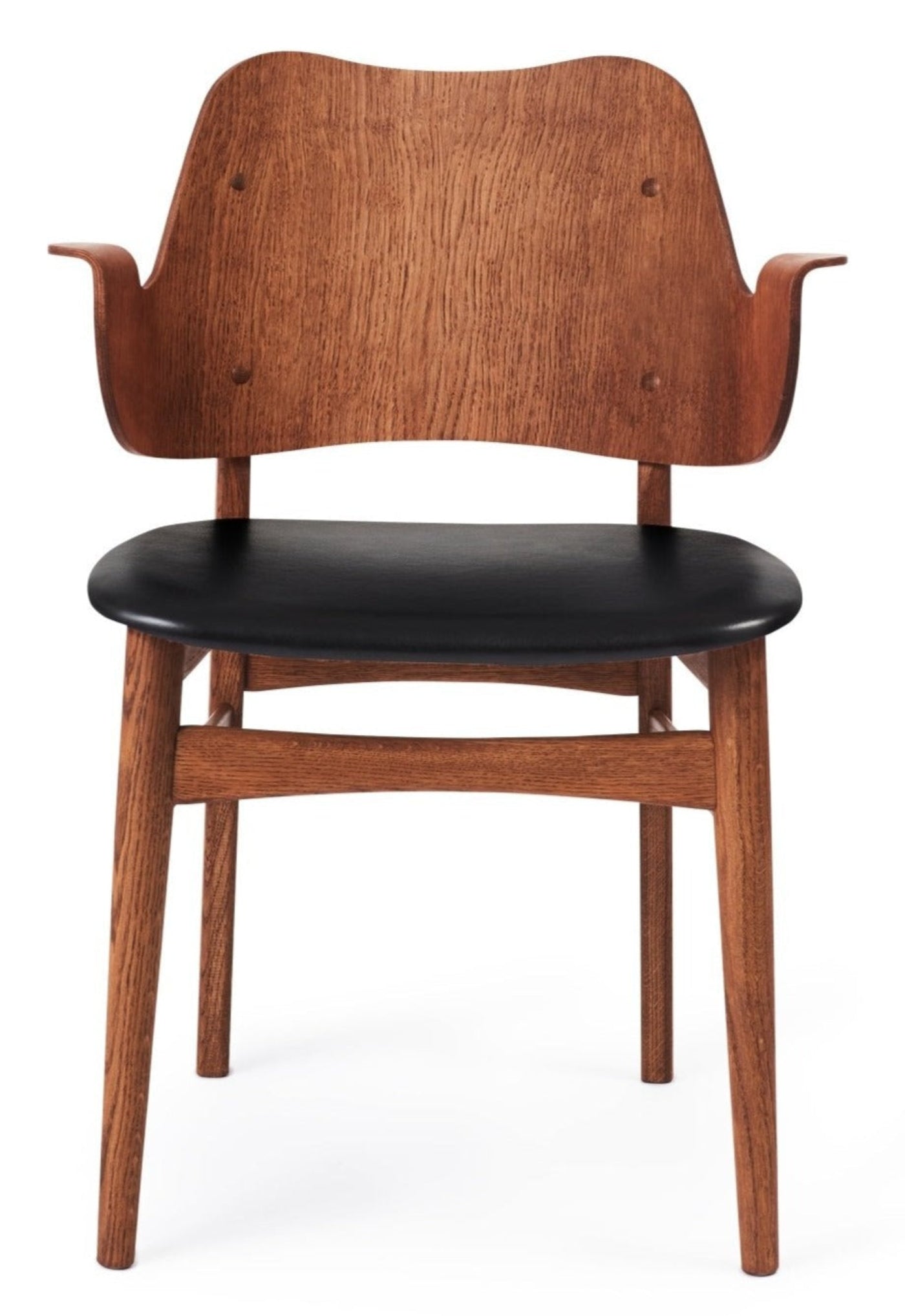 Warm Nordic Gesture Dining Chair - Upholstered Seat - 2405026