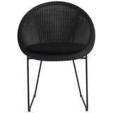 Vincent Sheppard Gipsy Dining Chair - Black Steel Base - KIT-GD009S023-S0606