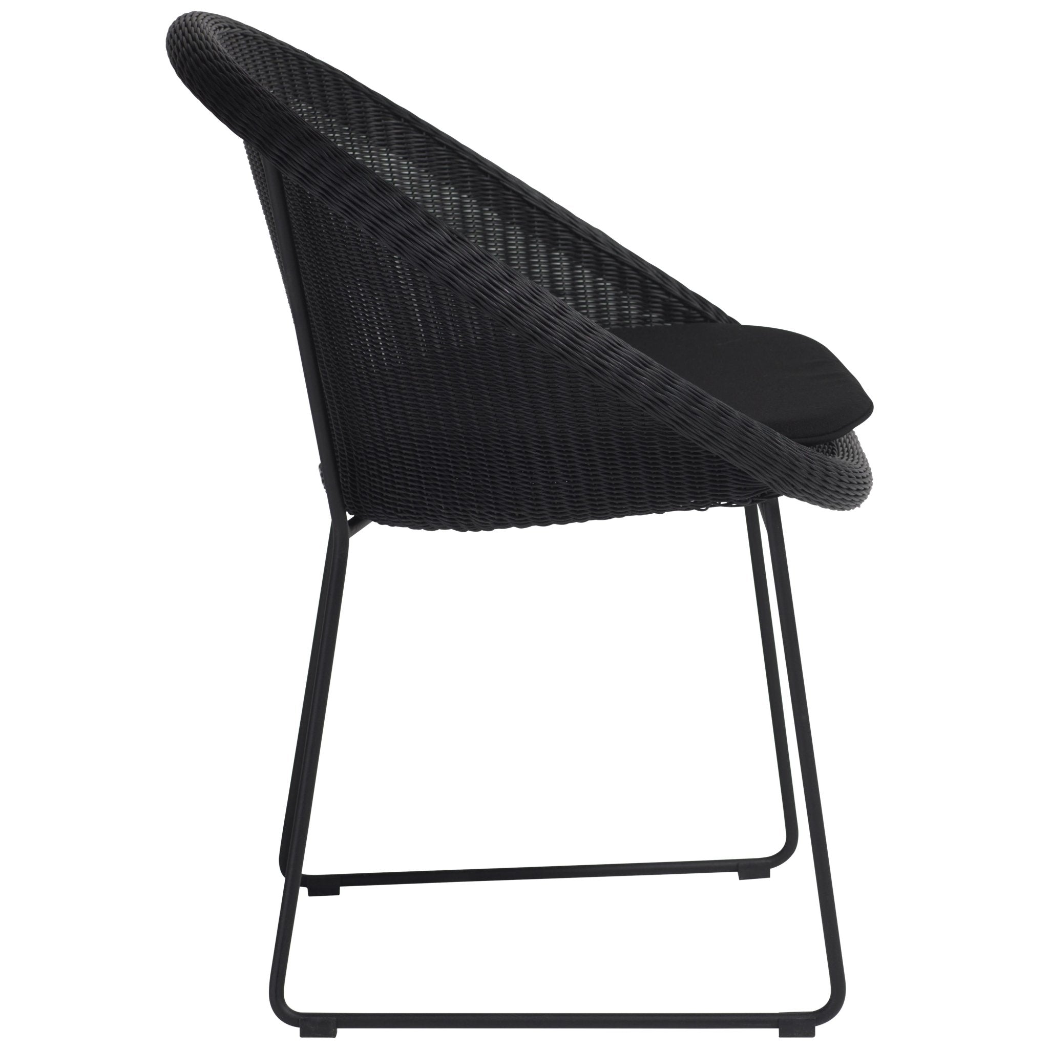 Vincent Sheppard Gipsy Dining Chair - Black Steel Base - KIT-GD009S023-S0606