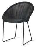 Vincent Sheppard Gipsy Dining Chair - Black Steel Base - KIT-GD009S023-S0606