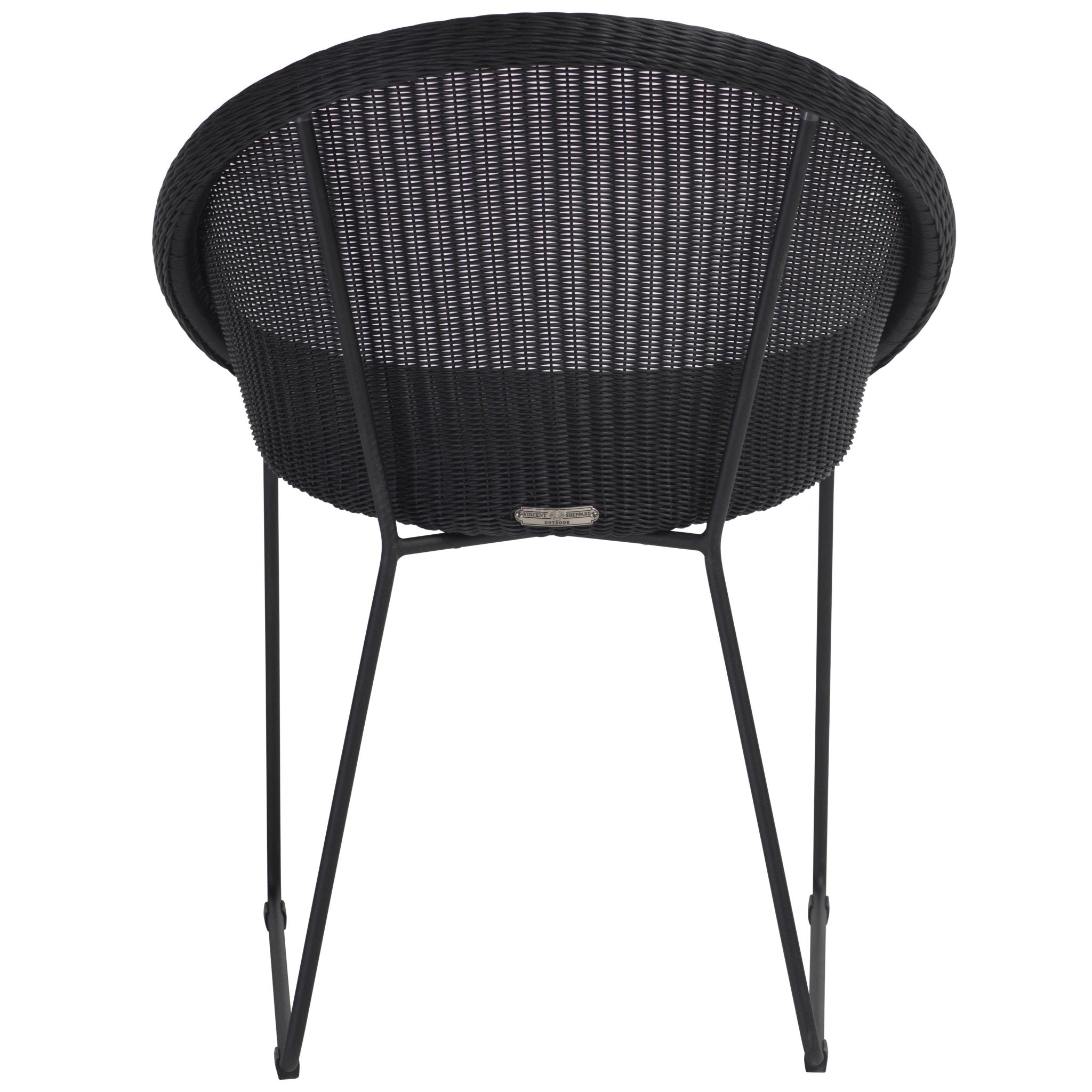 Vincent Sheppard Gipsy Dining Chair - Black Steel Base - KIT-GD009S023-S0606