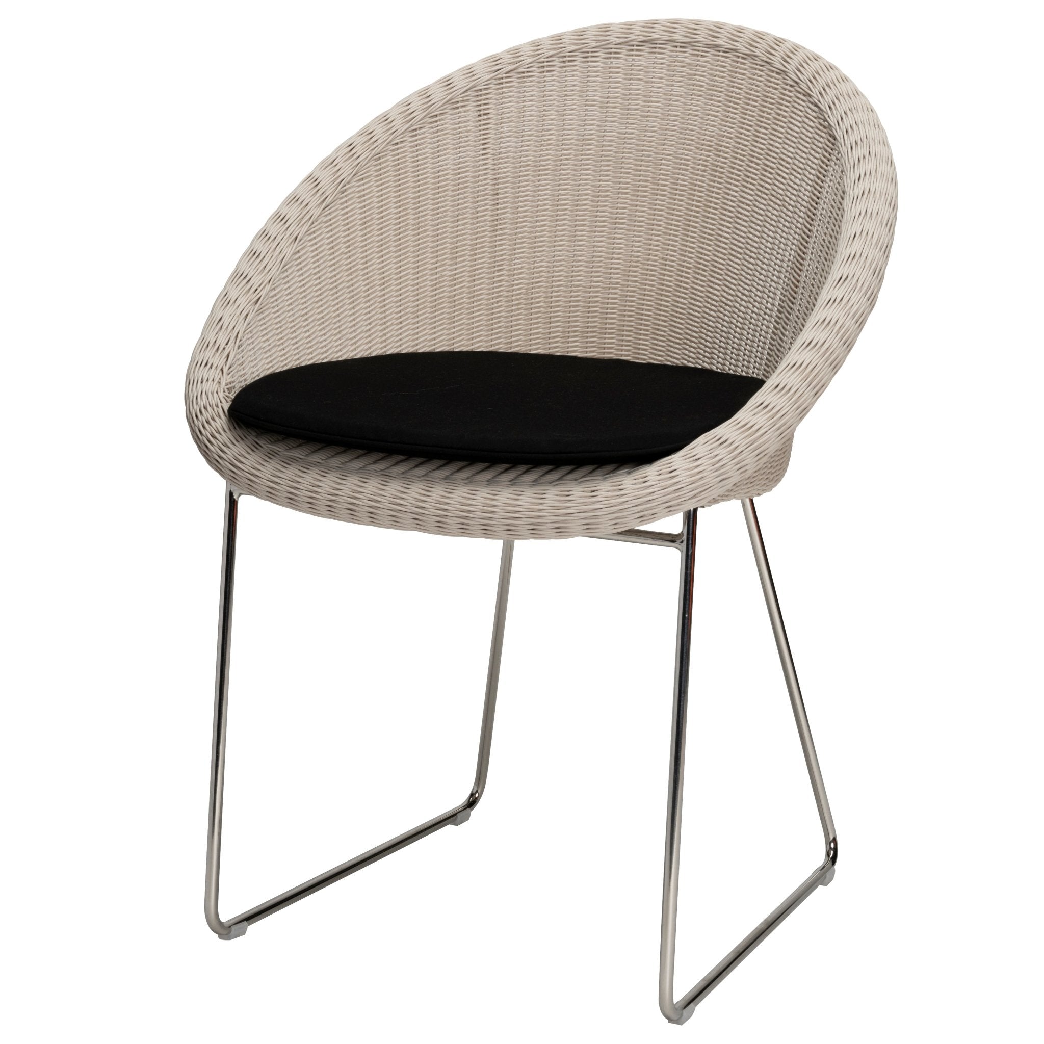 Vincent Sheppard Gipsy Dining Chair - Stainless Steel Base - KIT-GD015S007-S0606