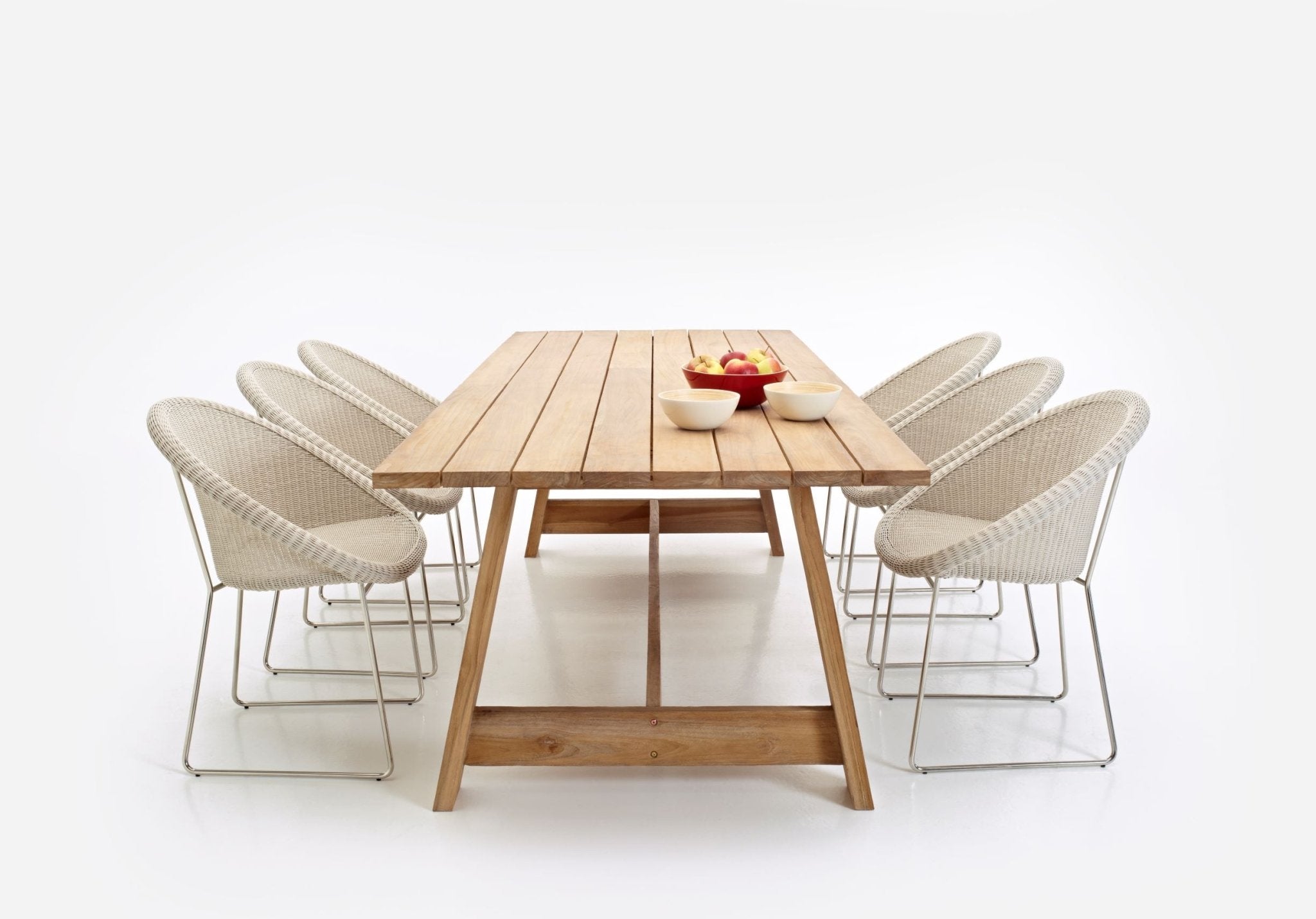 Vincent Sheppard Gipsy Dining Chair - Stainless Steel Base - KIT-GD015S007-S0606