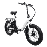 GlareWheel New EB-RE 48V/13Ah 20' Fat Tire Folding Electric Bike EB-REPRO 1