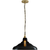 Davey Lighting Glass School Pendant Light Size 2
