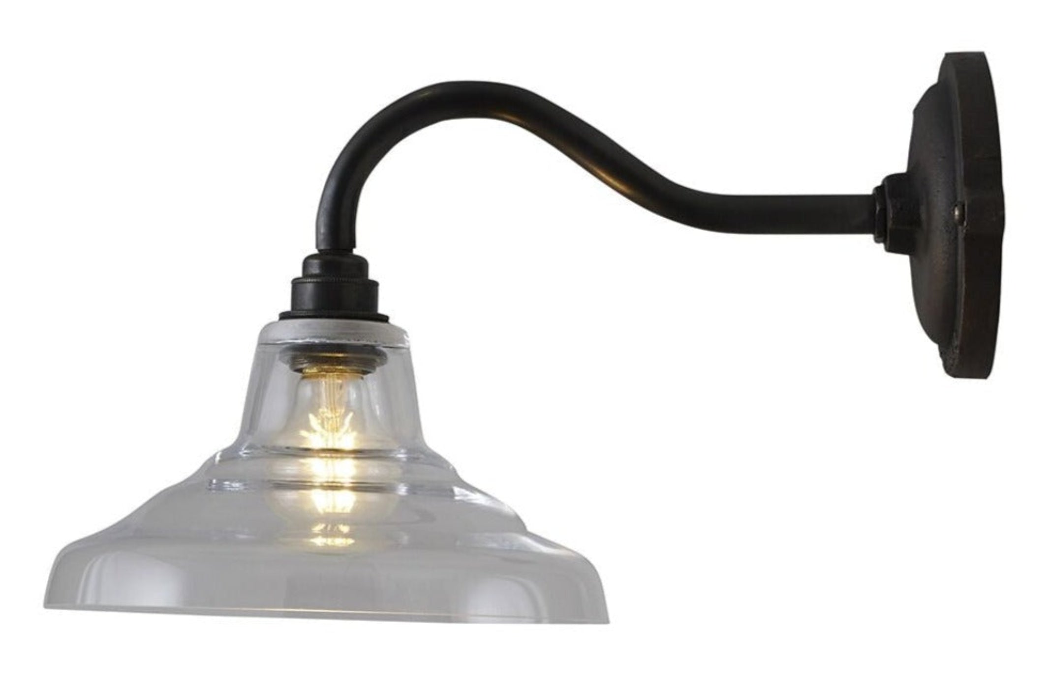 Davey Lighting Glass School Wall Light Size 1