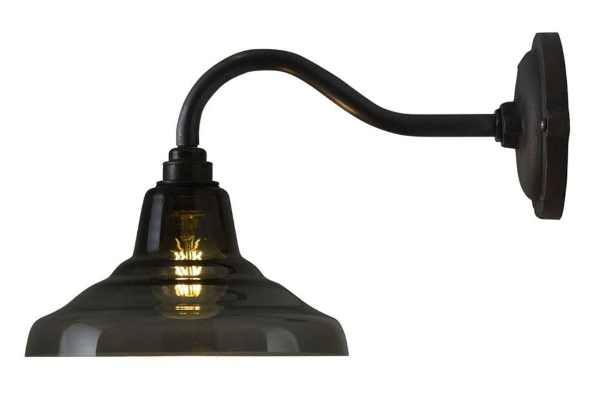 Davey Lighting Glass School Wall Light Size 1