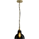 Davey Lighting Glass York Pendant Size 1