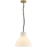 Davey Lighting Glass York Pendant Size 2