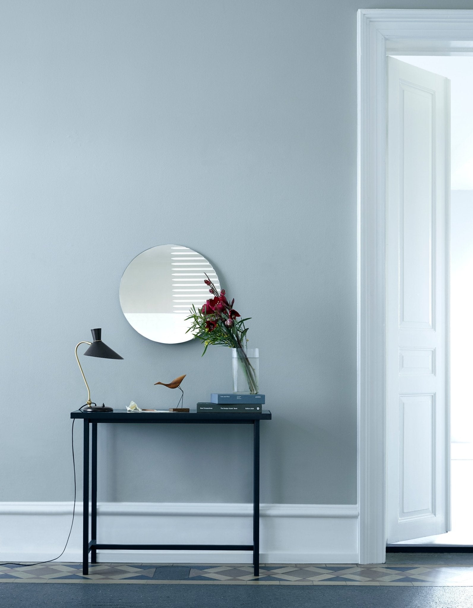 Warm Nordic Herringbone Console Table - 2827003