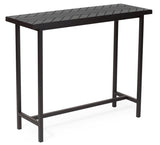 Warm Nordic Herringbone Console Table - 2827003