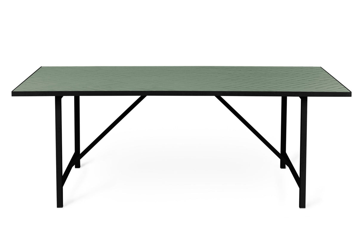 Warm Nordic Herringbone Dining Table - 2707002