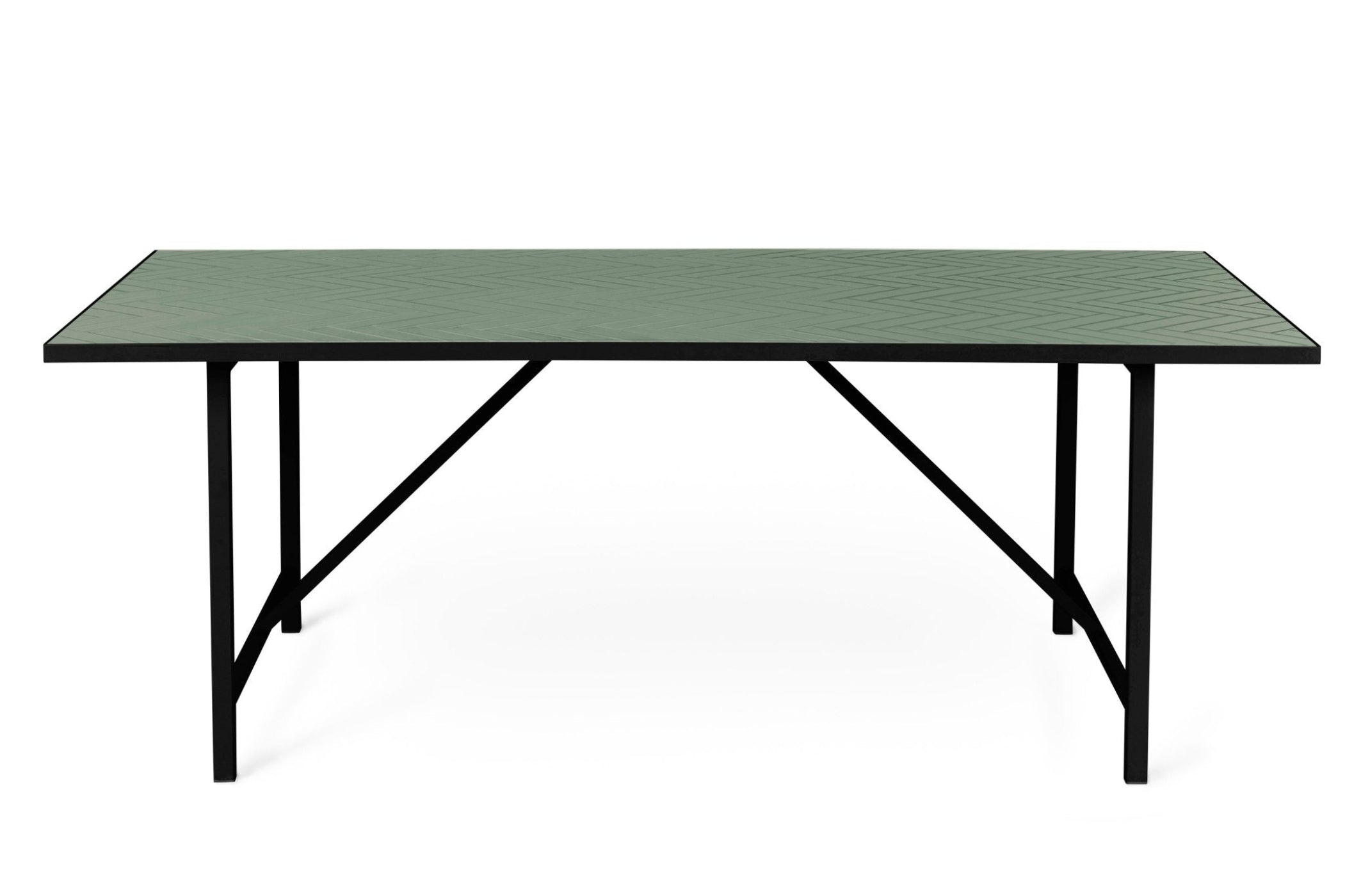 Warm Nordic Herringbone Dining Table - 2707002