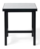 Warm Nordic Herringbone Side Table - 2817003
