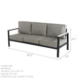 North Cape Hixon Deep Seating Set (5 Piece Set)