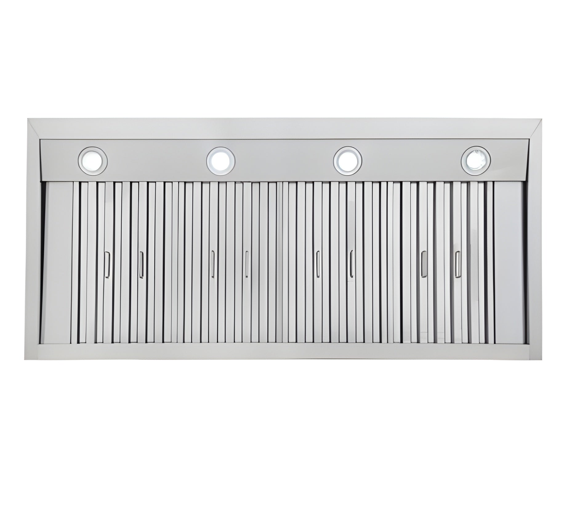 Kucht Professional 48" Wall Mount Range Hood 1,200 CFM in Black - KRH4815-K