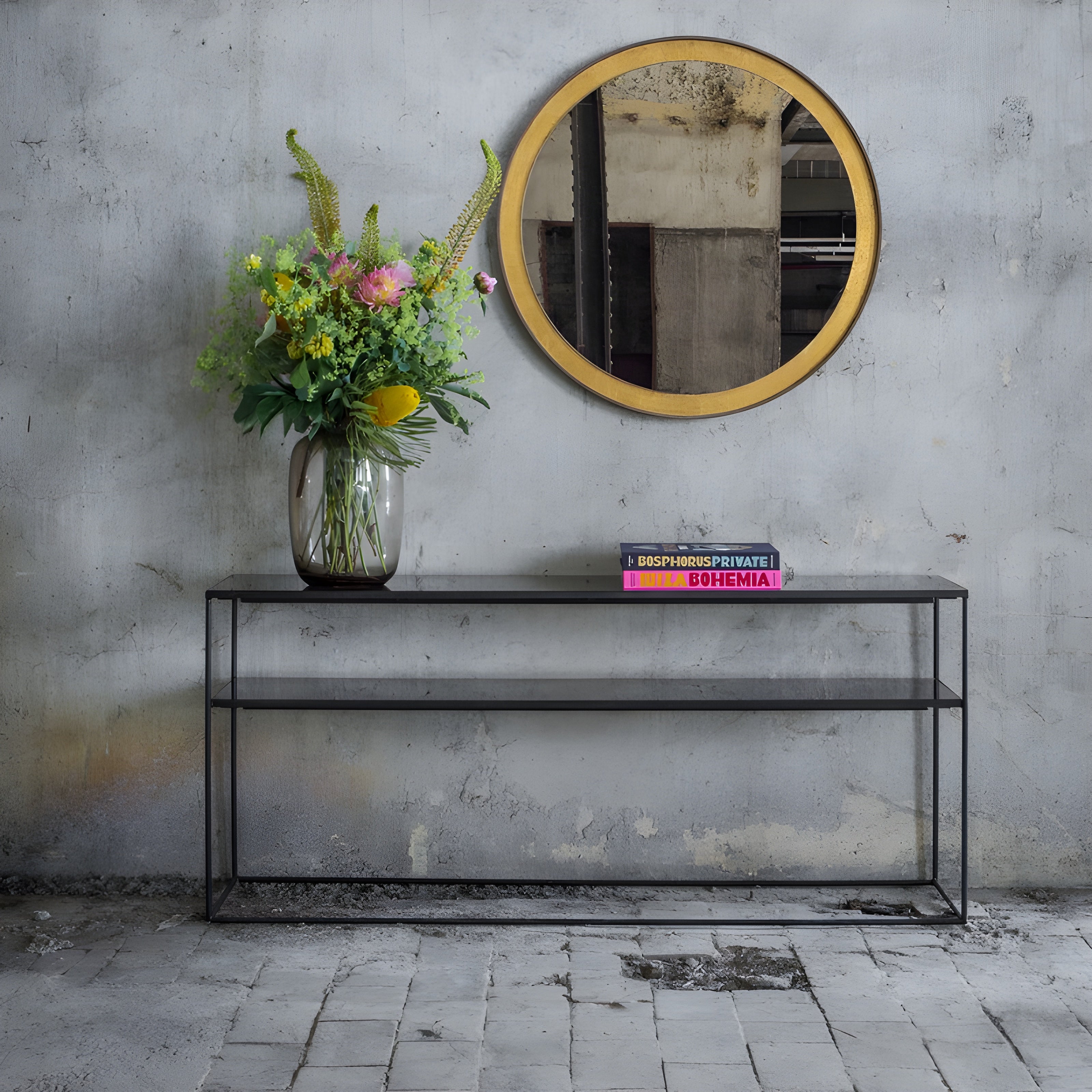 Ethnicraft Aged Sofa Console - ETH-20731