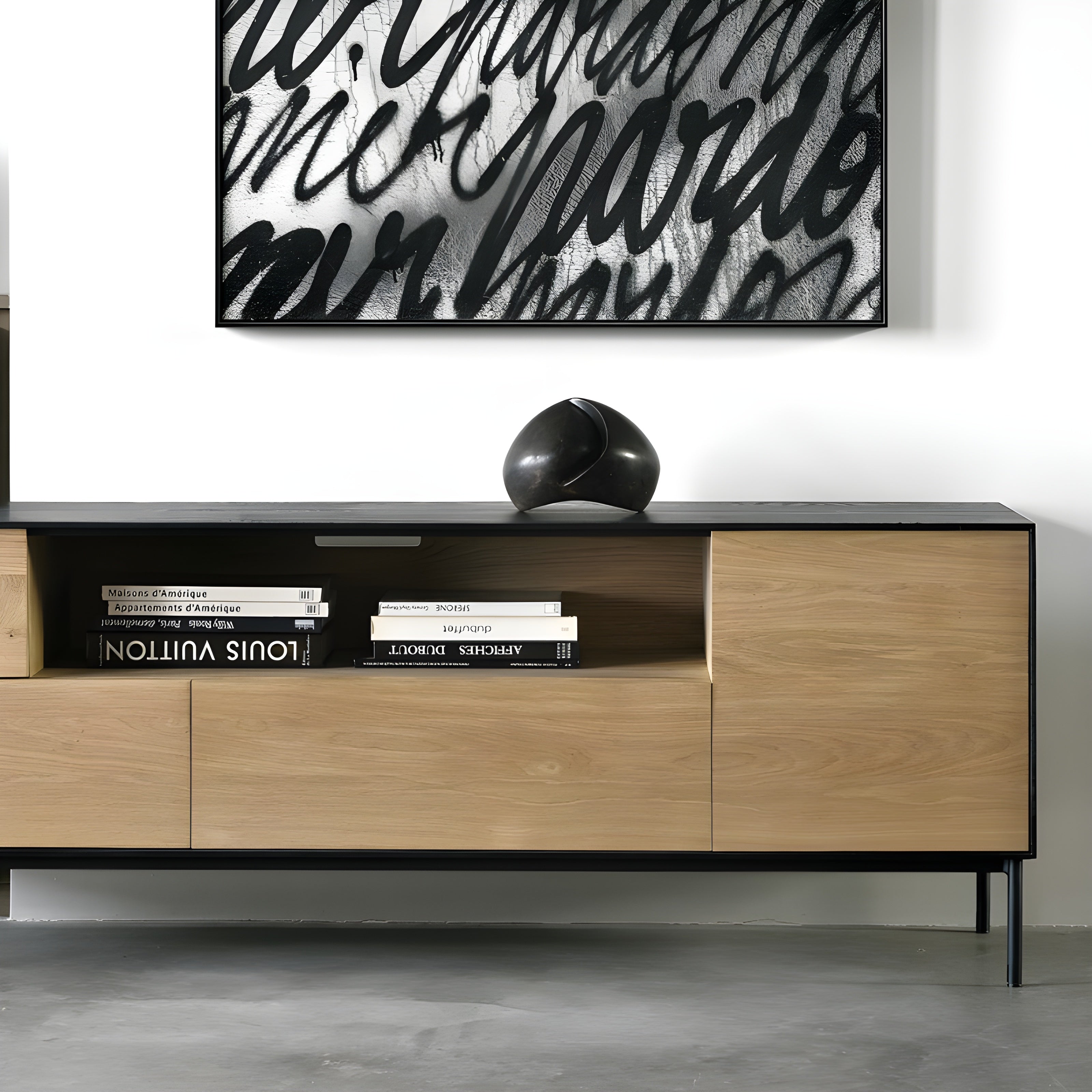 Ethnicraft Blackbird TV Cupboard - ETH-51473