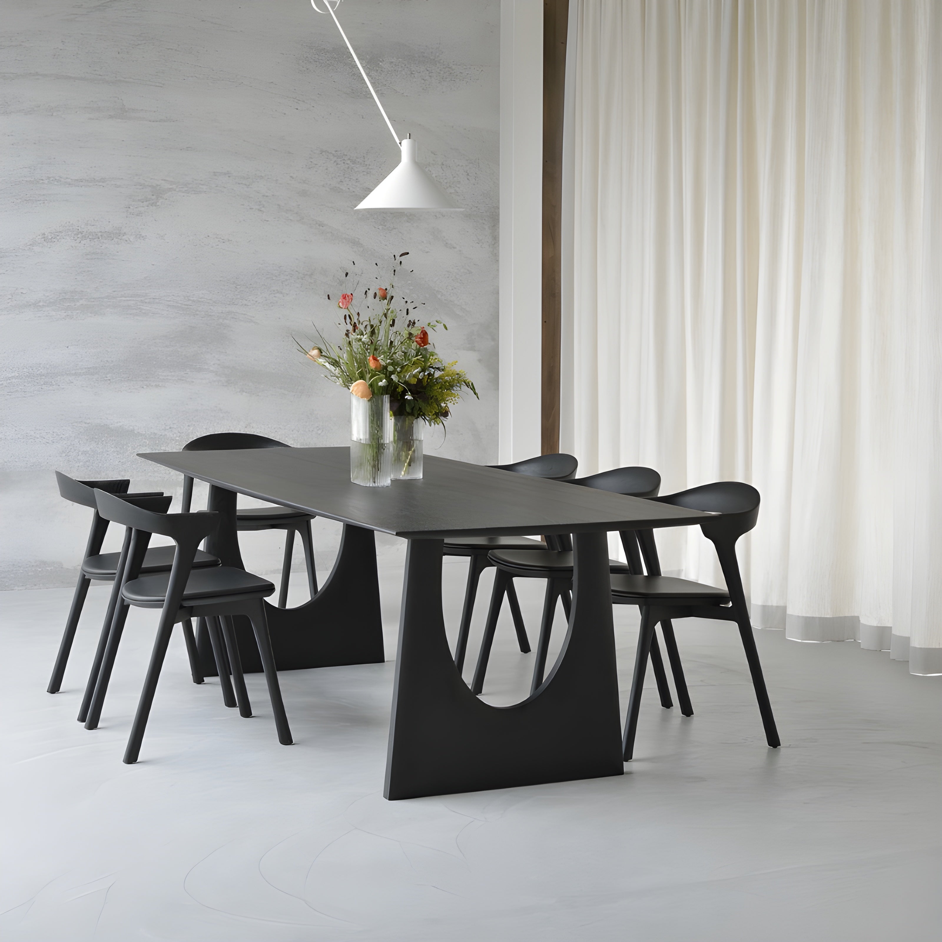 Ethnicraft Bok Upholstered Dining Chair - ETH-51488