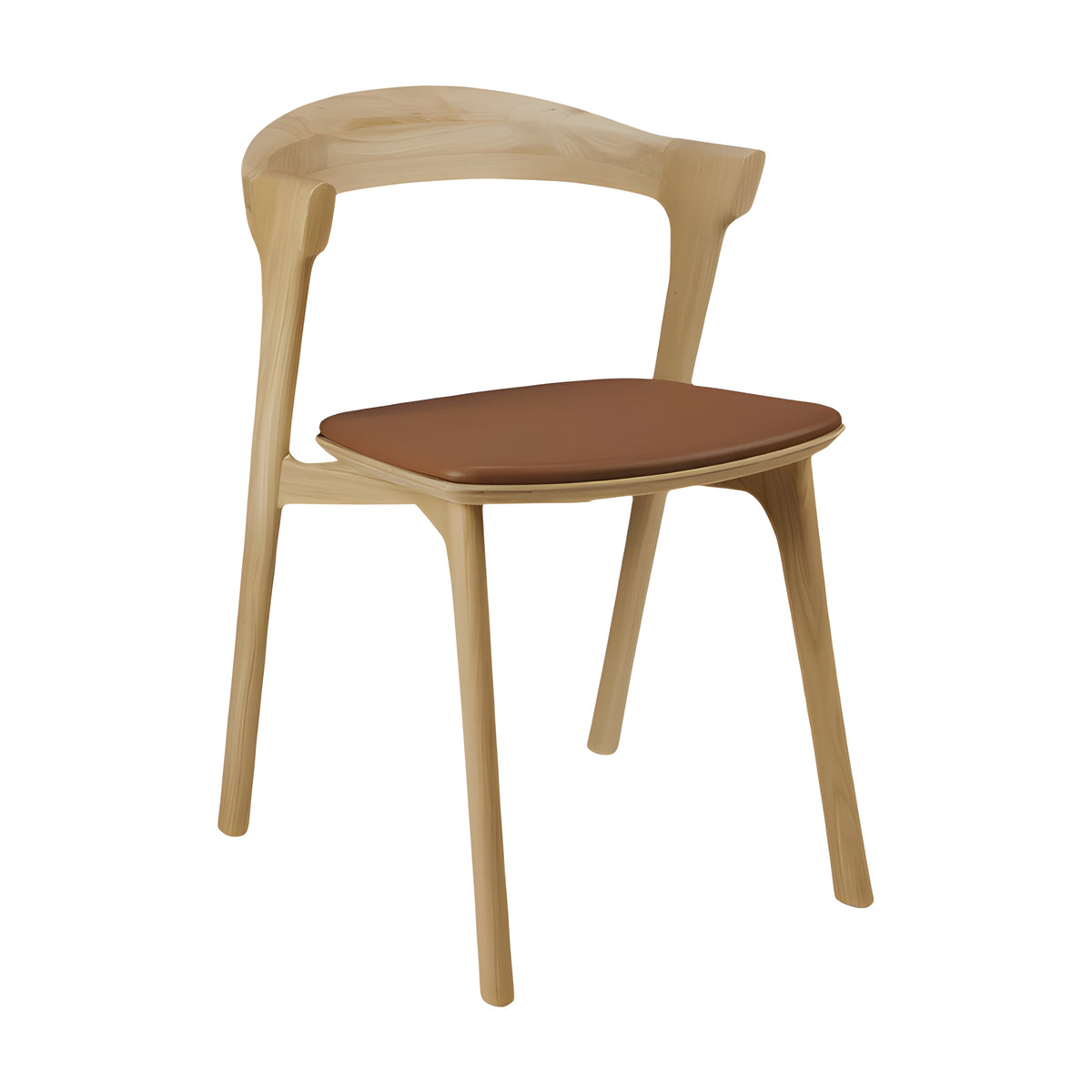 Ethnicraft Bok Upholstered Dining Chair - ETH-51488