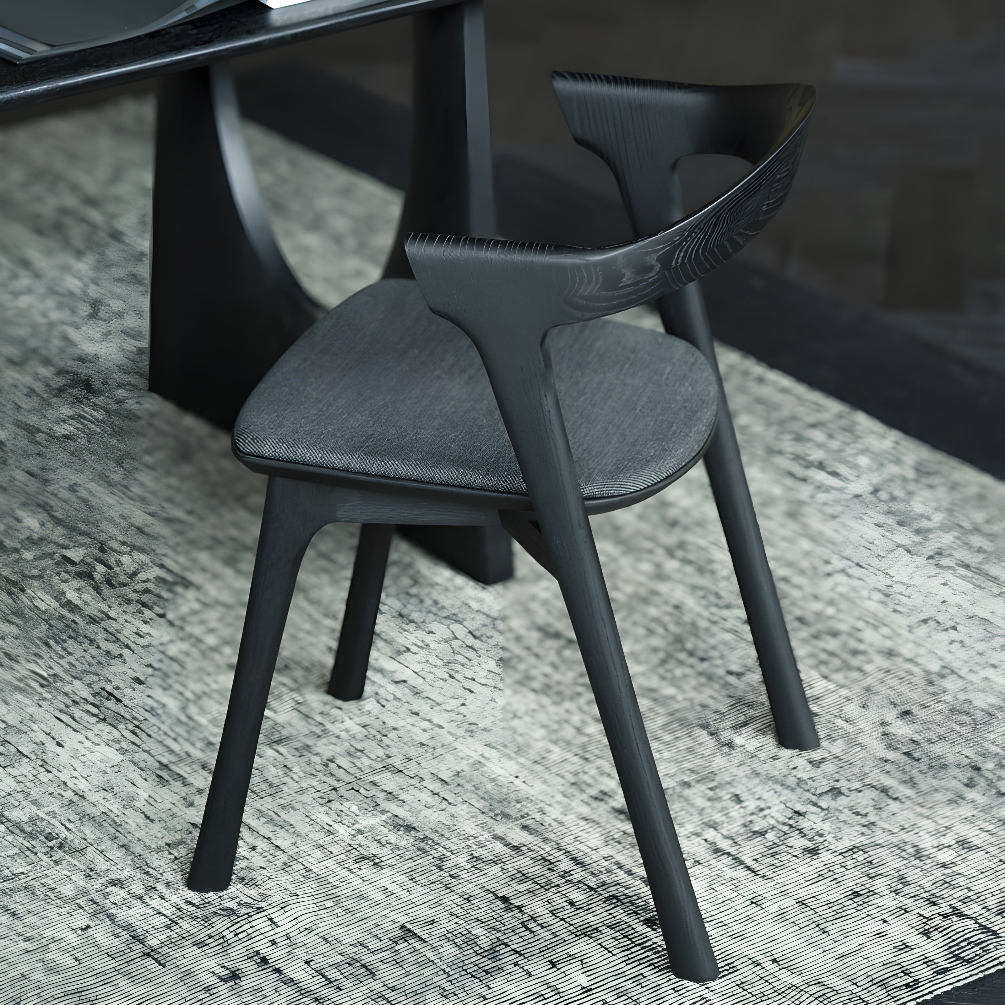 Ethnicraft Bok Upholstered Dining Chair - ETH-51488