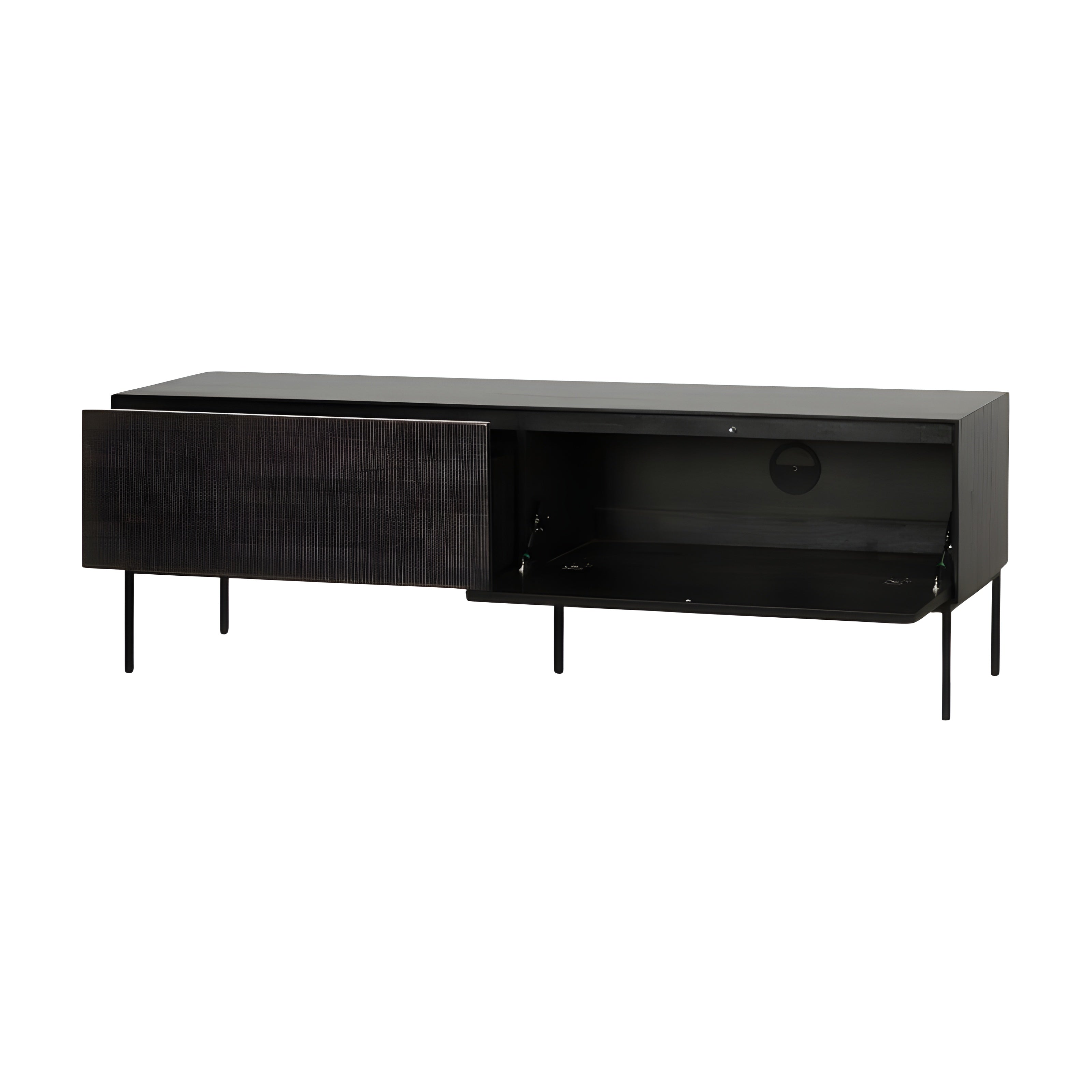 Ethnicraft Grooves TV Cupboard - ETH-12255