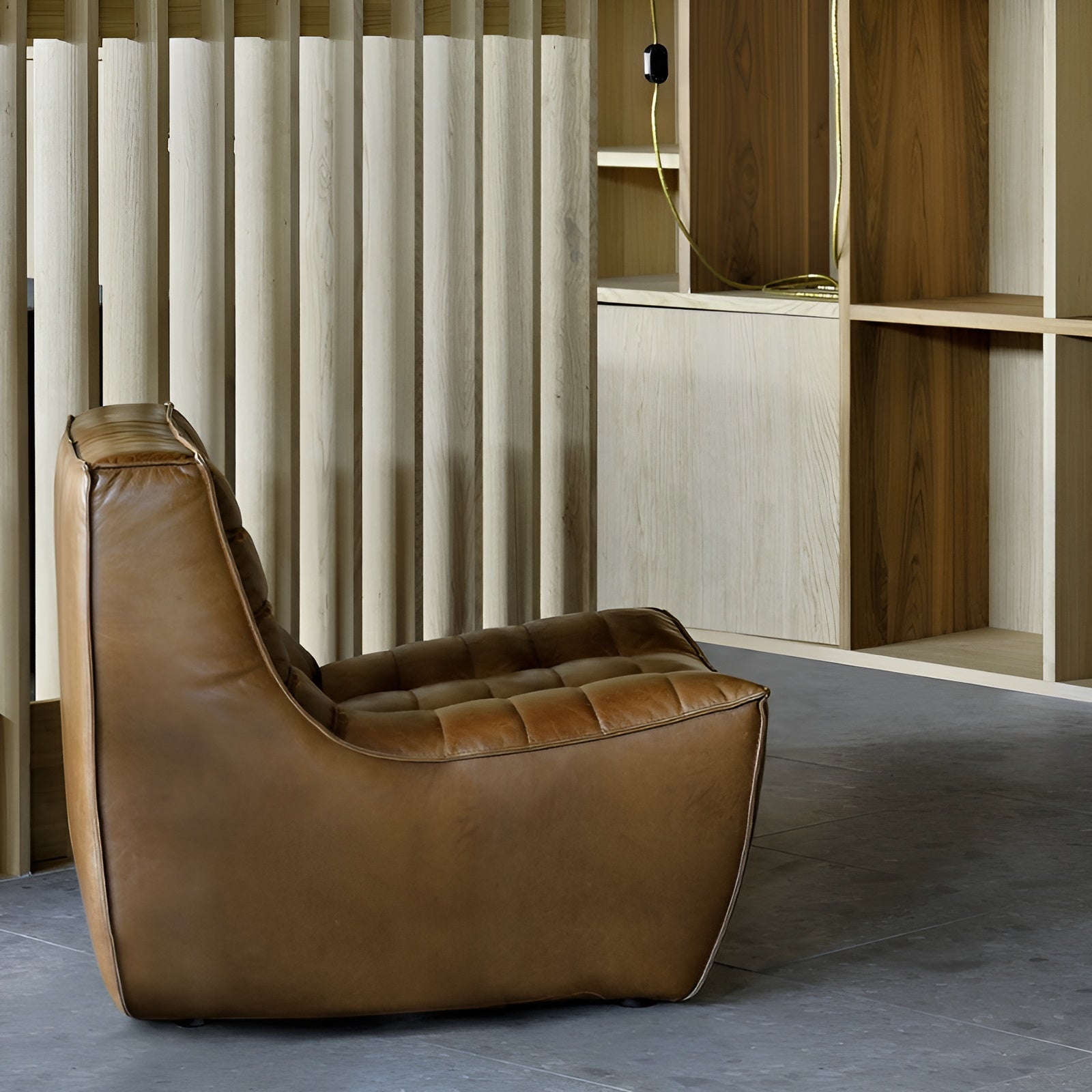 Ethnicraft N701 Leather One Seater - ETH-20082