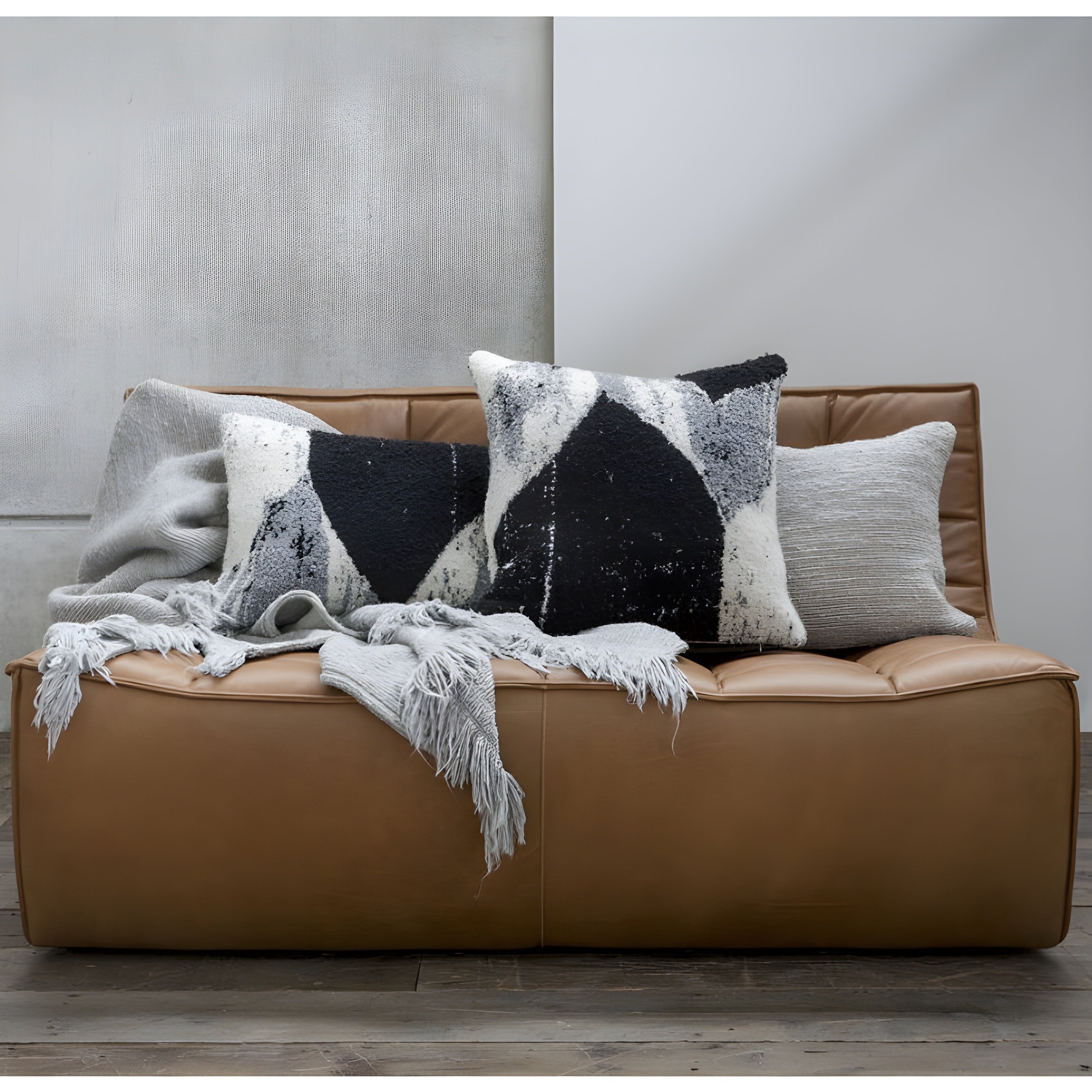 Ethnicraft N701 Leather Two Seater Sofa - ETH-20083