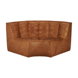 Ethnicraft N701 Round Leather Corner - ETH-20079