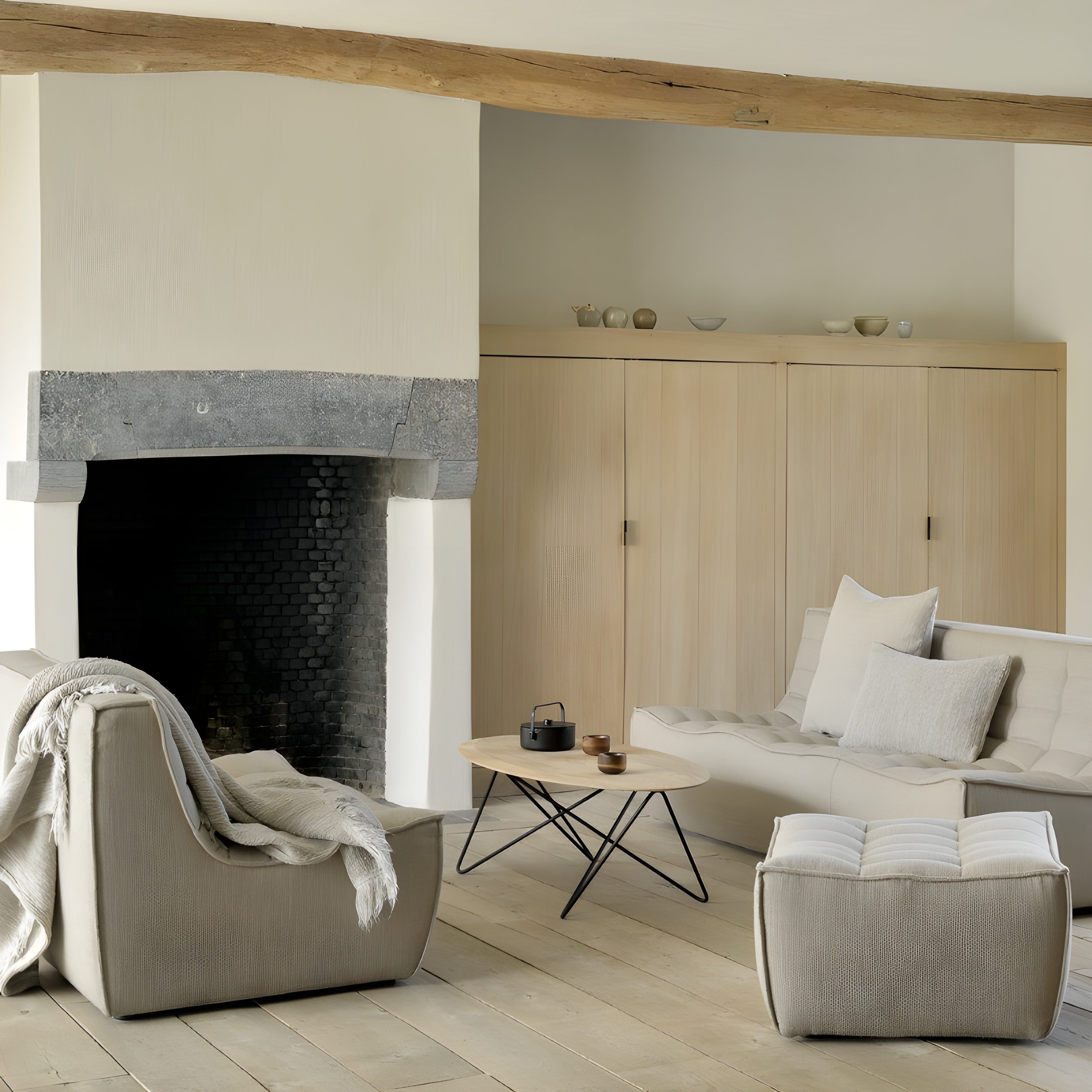 Ethnicraft N701 Two Seater Sofa - ETH-20230