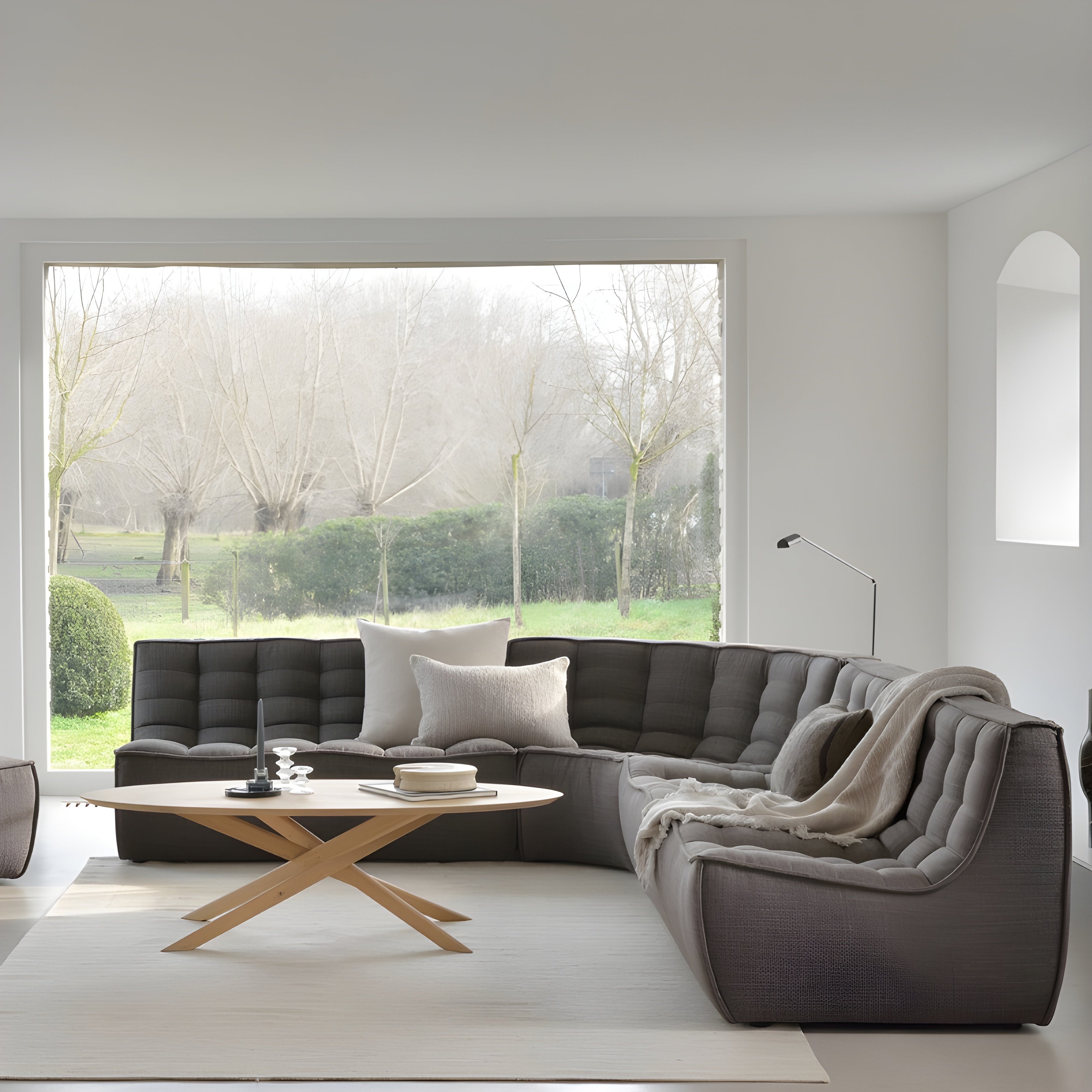 Ethnicraft N701 Two Seater Sofa - ETH-20230