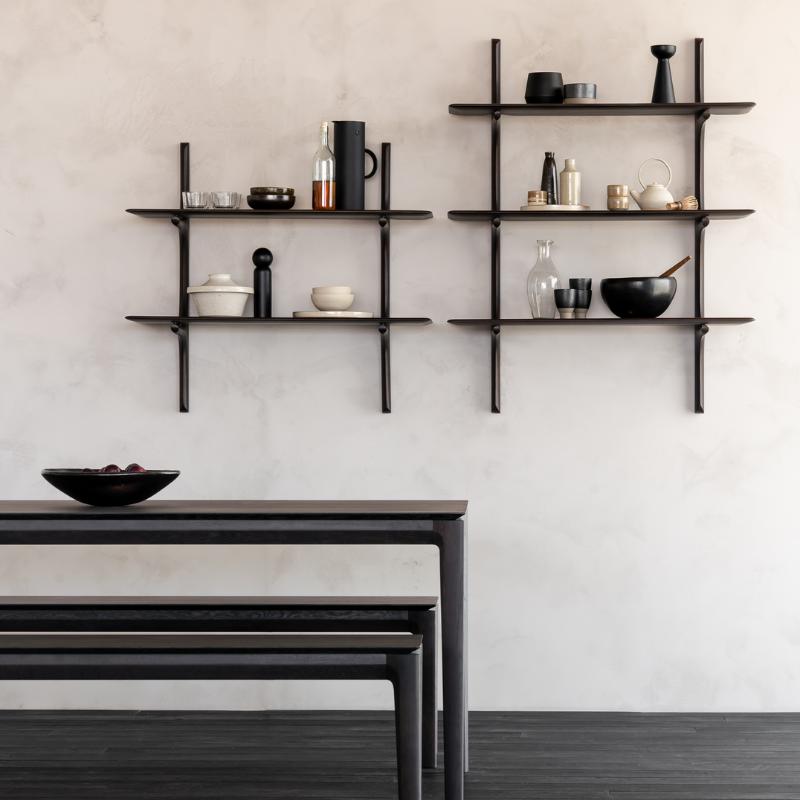 Ethnicraft PI Wall Shelf (Two Shelves) - ETH-29777