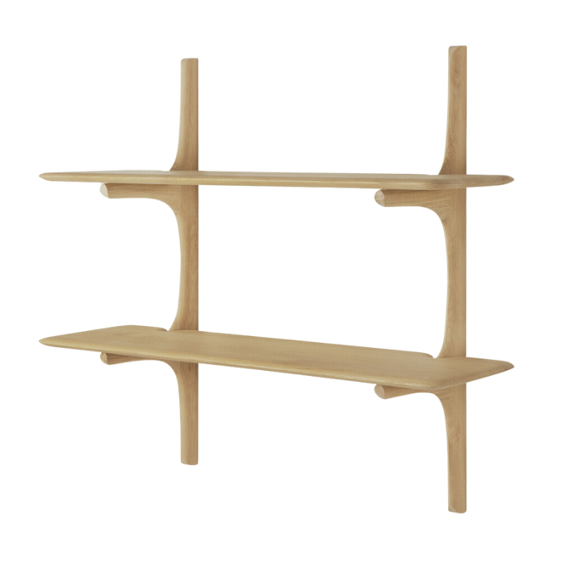 Ethnicraft PI Wall Shelf (Two Shelves) - ETH-29777