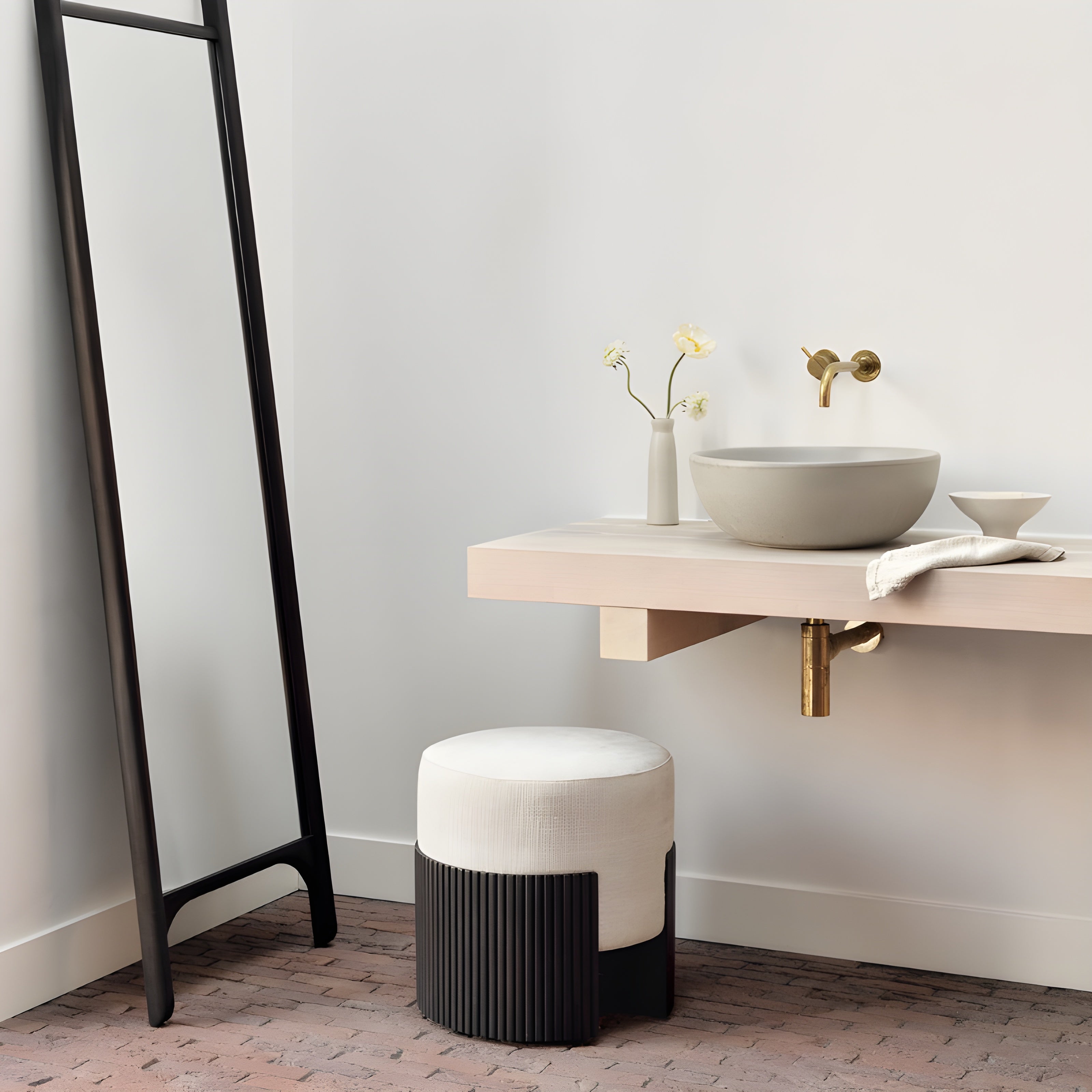 Ethnicraft Roller Max Pouf - ETH-35040